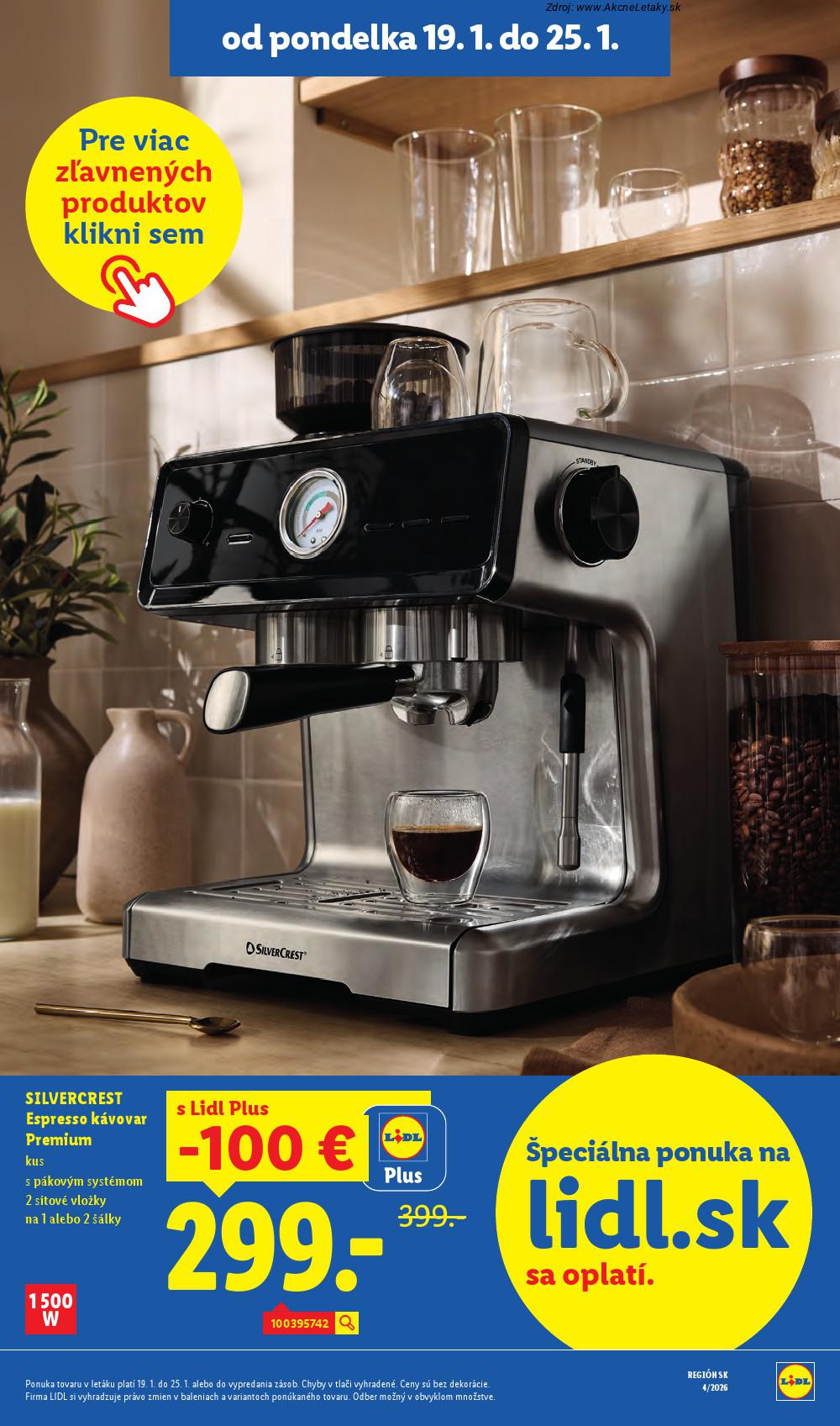 Page 58 of Aktuálny lidl leták platný od pondelka 19.01 do 25.01