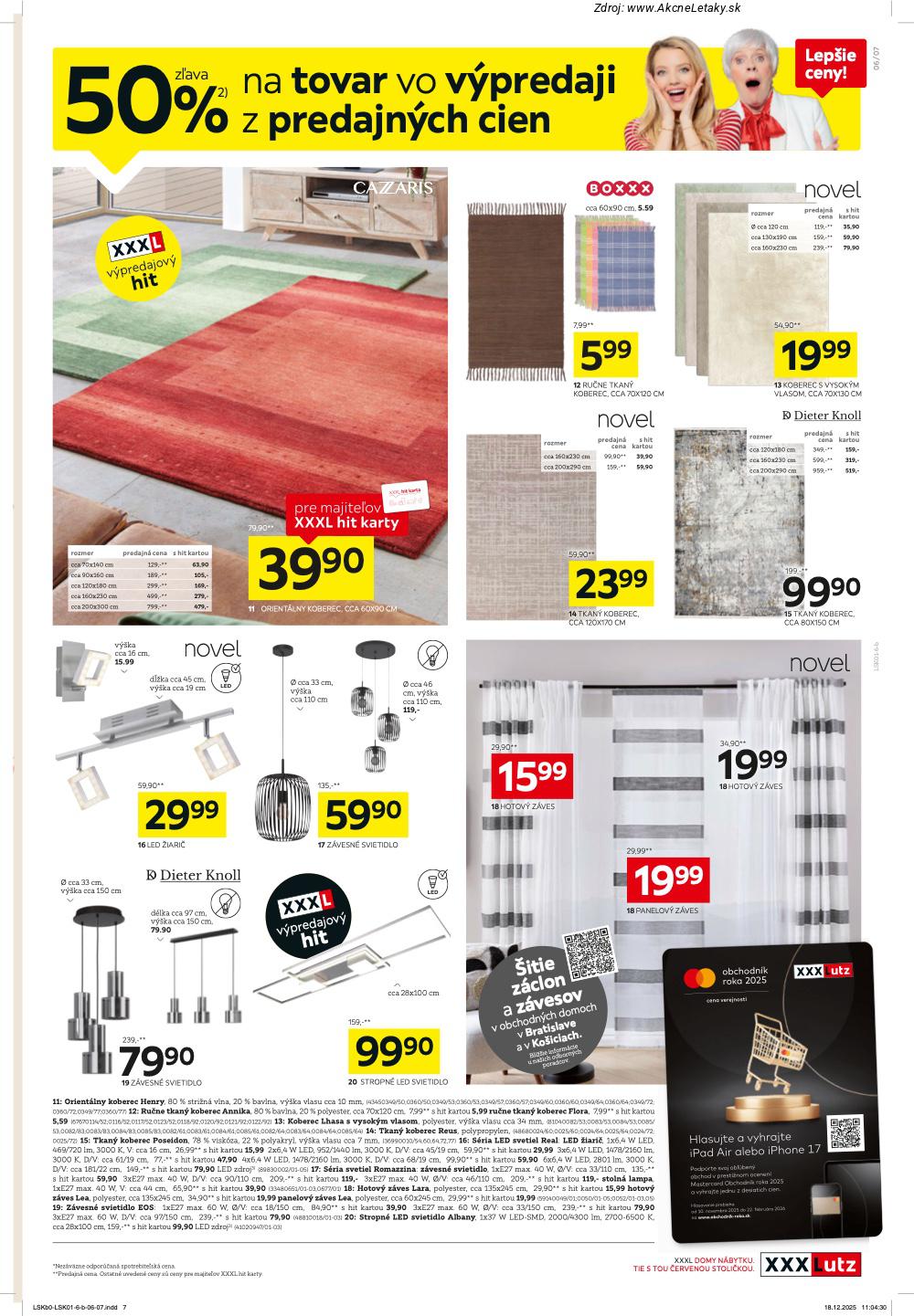 Page 7 of Aktuálny xxxlutz leták platný od pondelka 19.01 do 01.02