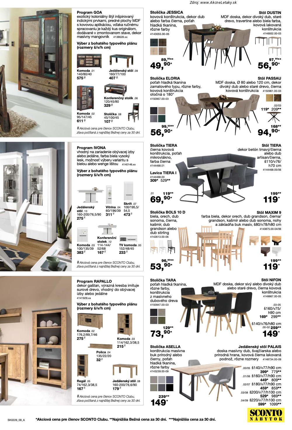 Page 9 of Aktuálny sconto-nabytok leták platný od stredy 21.01 do 10.02