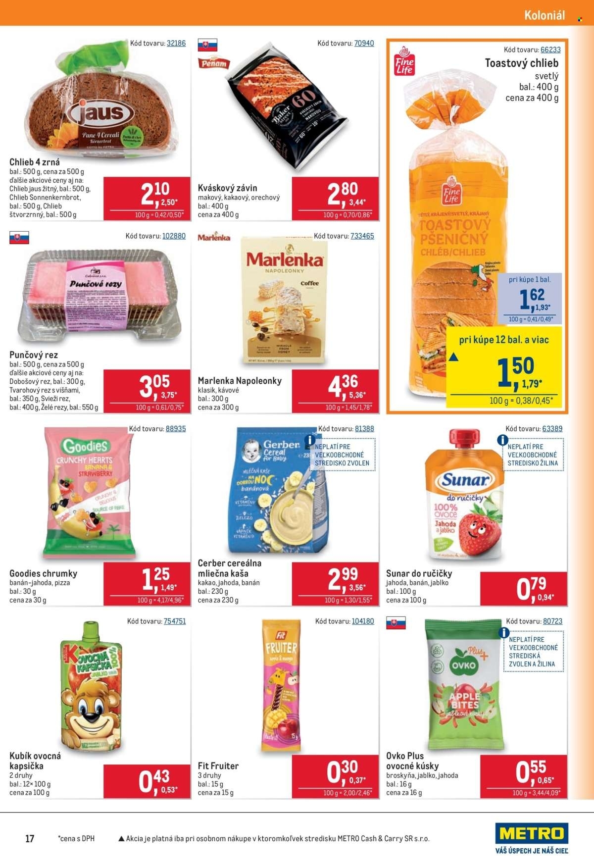 Page 17 of Aktuálny metro leták platný od stredy 14.01 do 27.01