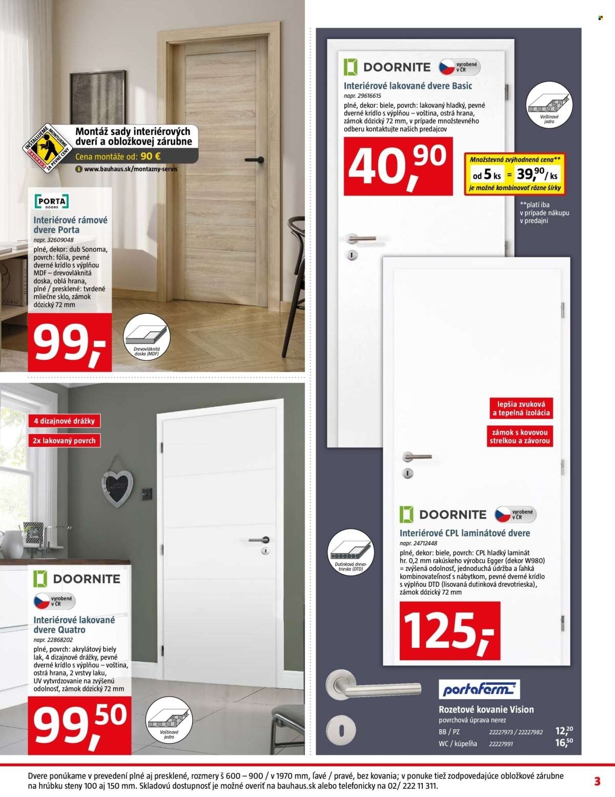 Page 3 of Aktuálny bauhaus leták platný od pondelka 12.01 do 08.02