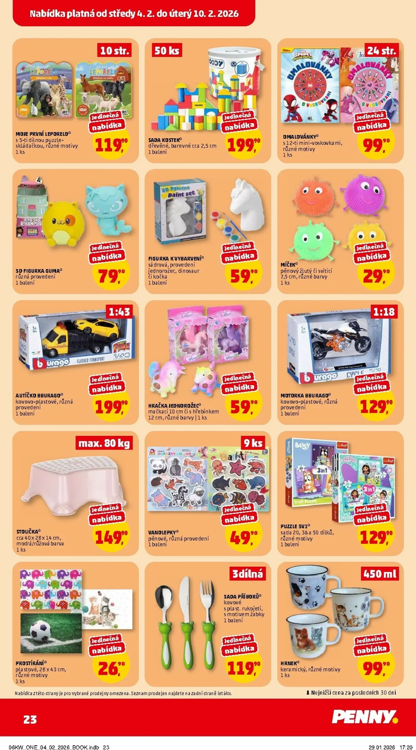 Page 23 of Aktuálny penny-cesko leták platný od stredy 04.02 do 10.02