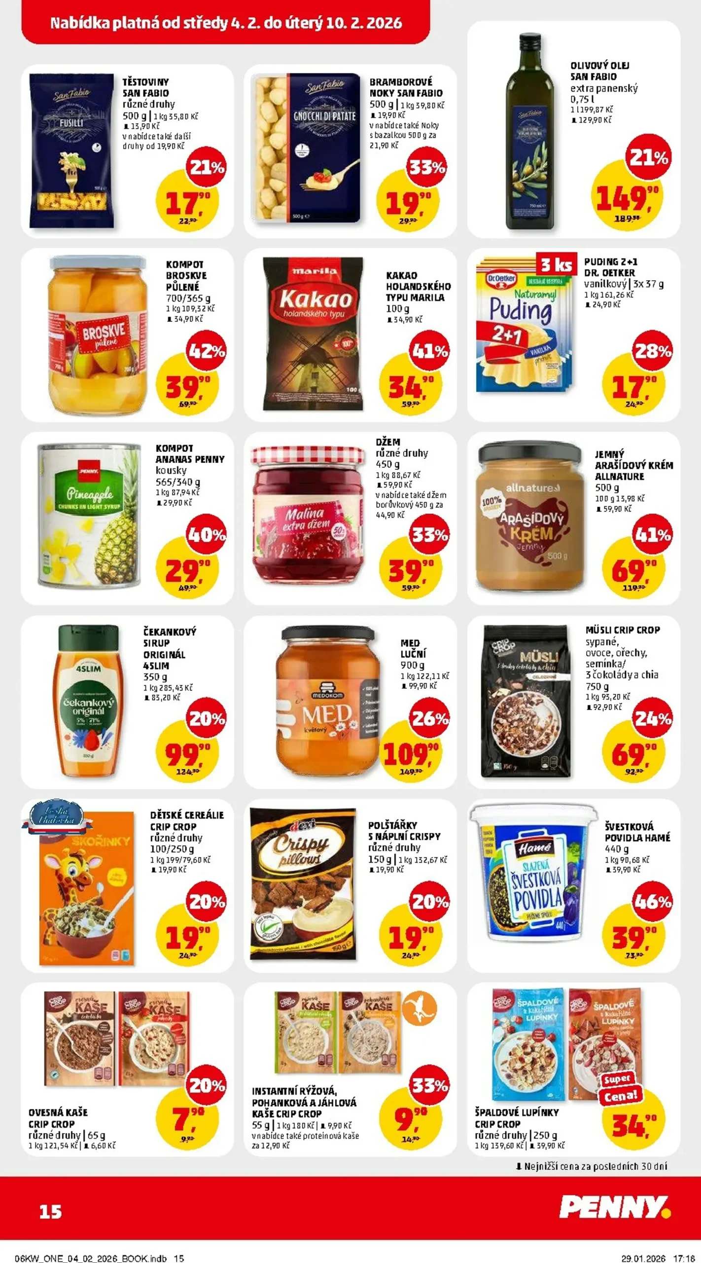 Page 15 of Aktuálny penny-cesko leták platný od stredy 04.02 do 10.02