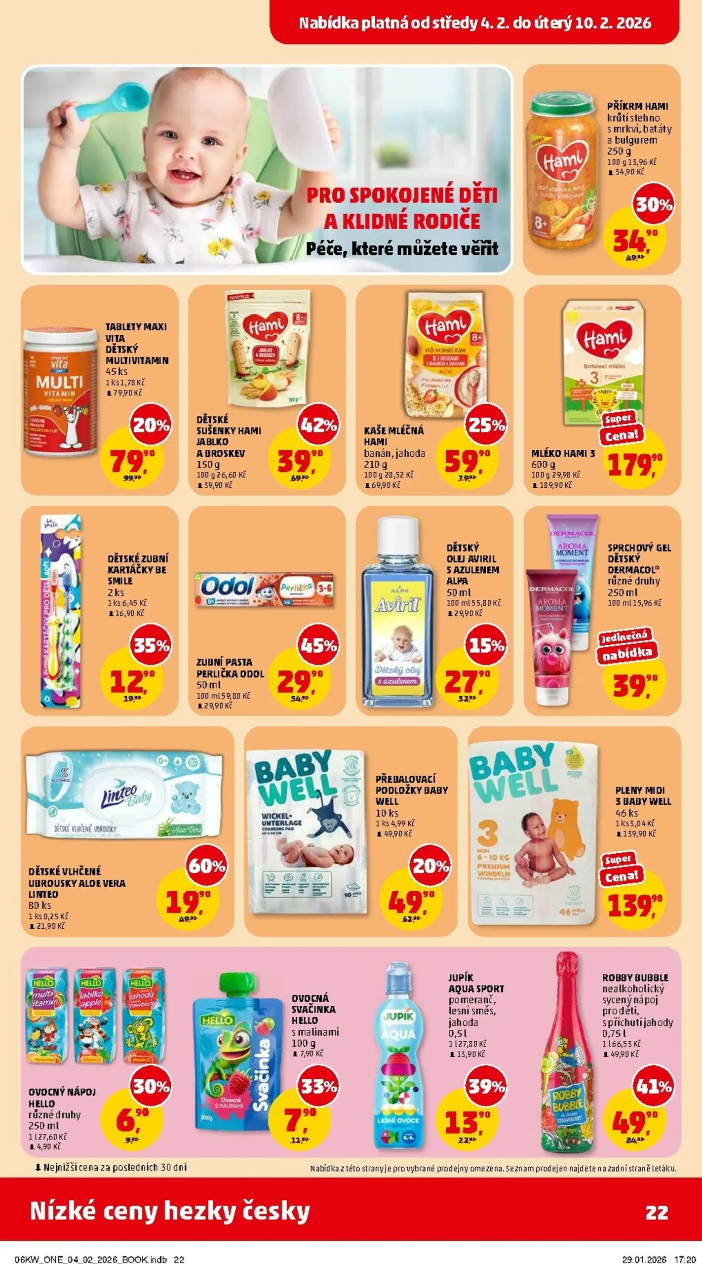 Page 22 of Aktuálny penny-cesko leták platný od stredy 04.02 do 10.02
