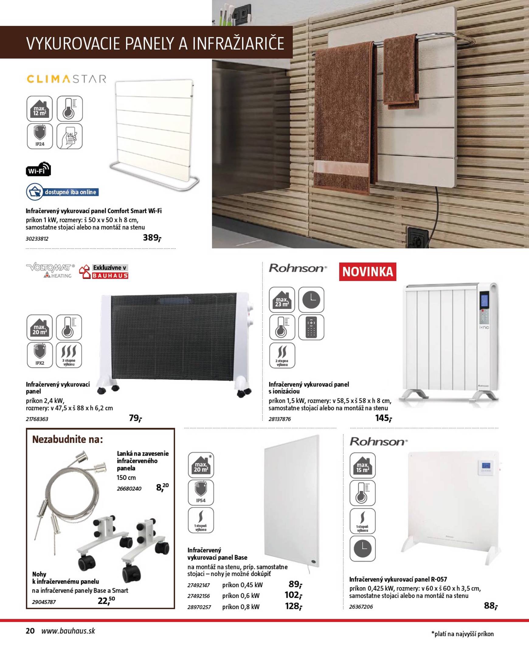 Page 20 of Aktuálny bauhaus leták platný od štvrtka 28.08 do 31.12