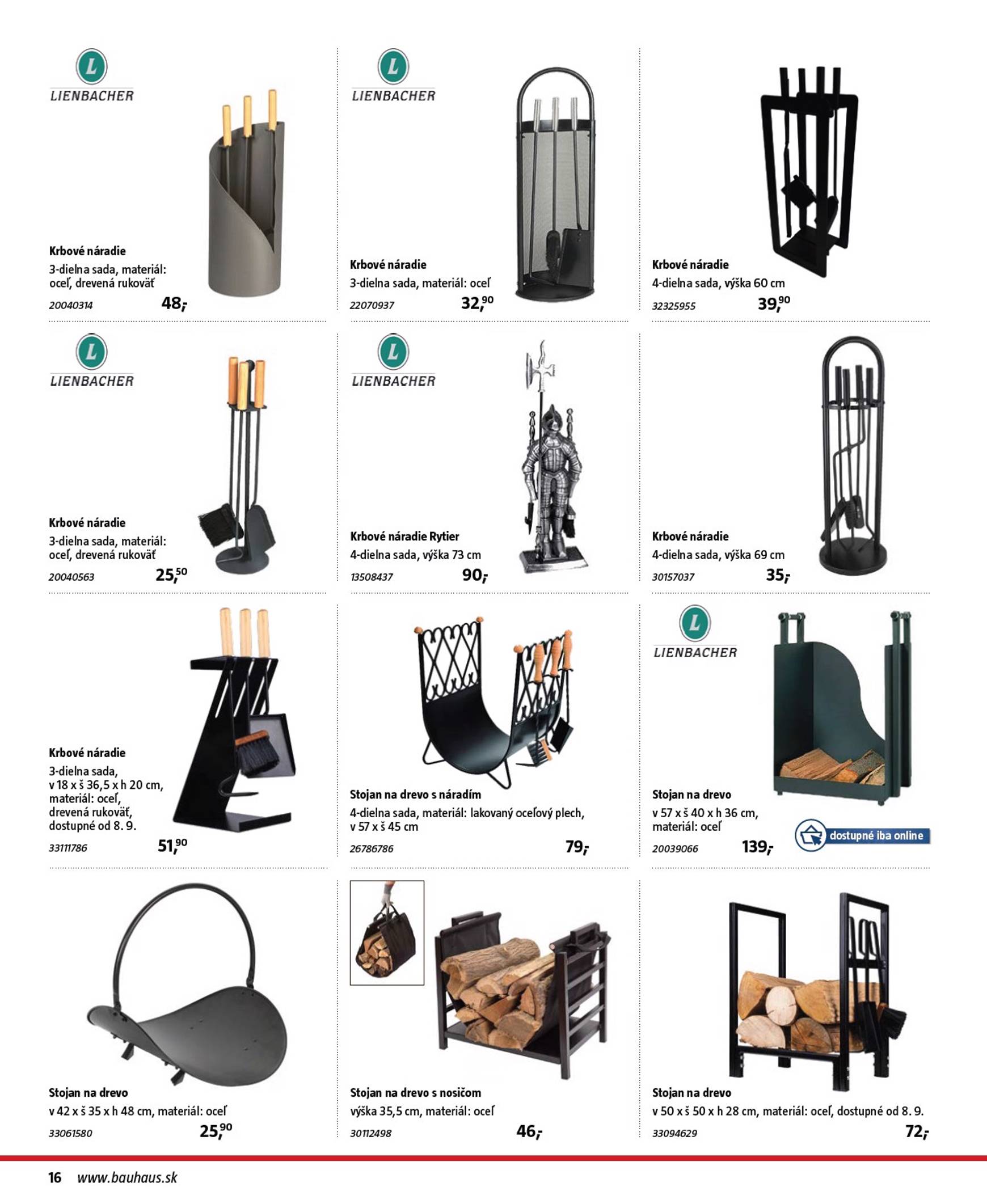 Page 16 of Aktuálny bauhaus leták platný od štvrtka 28.08 do 31.12