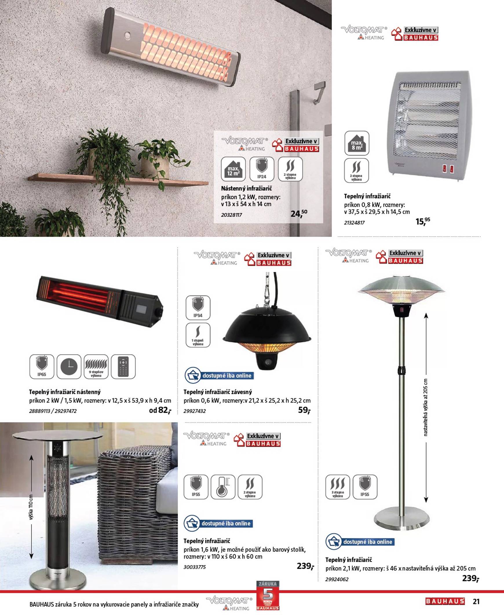 Page 21 of Aktuálny bauhaus leták platný od štvrtka 28.08 do 31.12