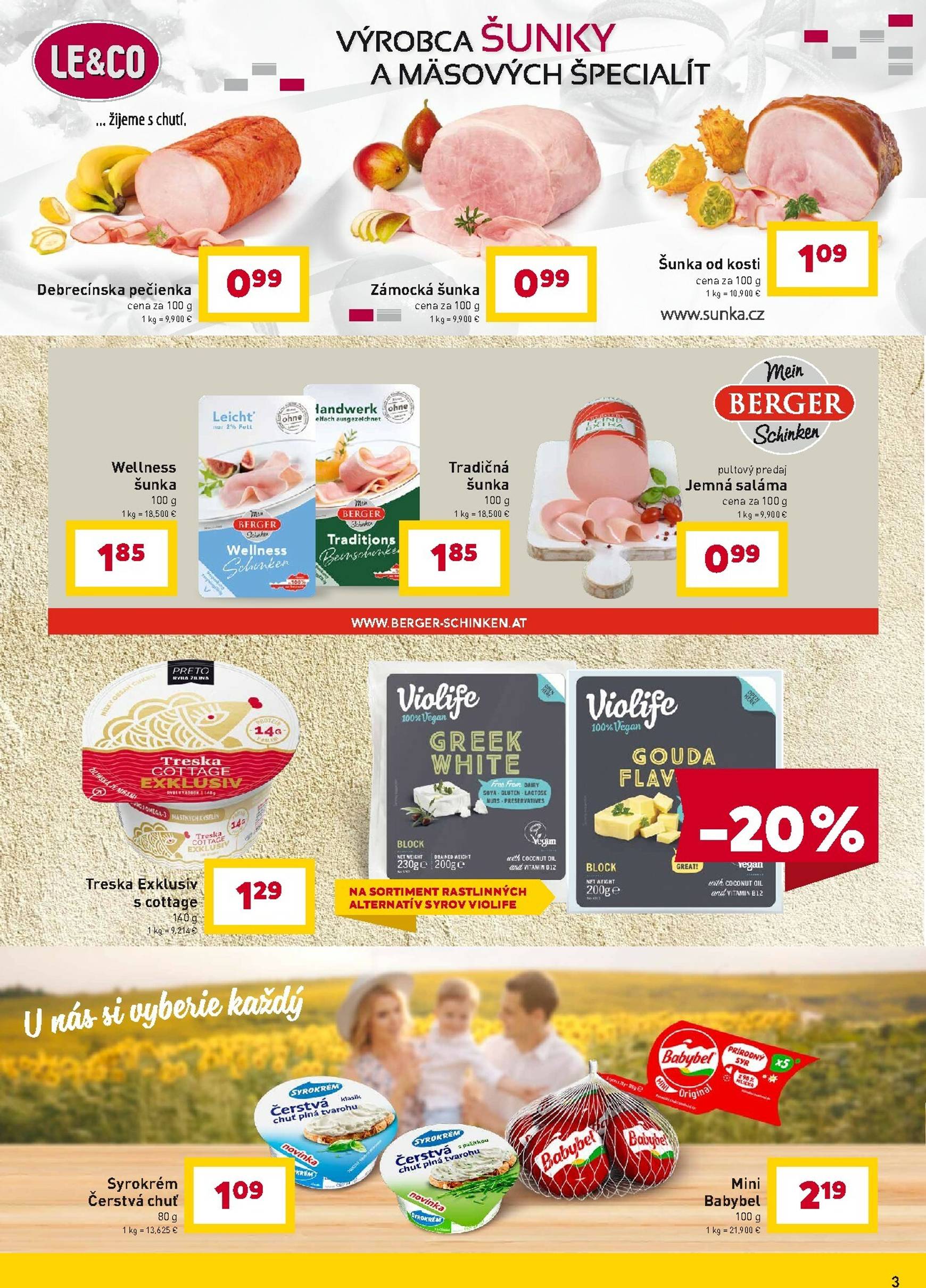 Page 3 of Aktuálny billa leták platný od stredy 01.10 do 21.10