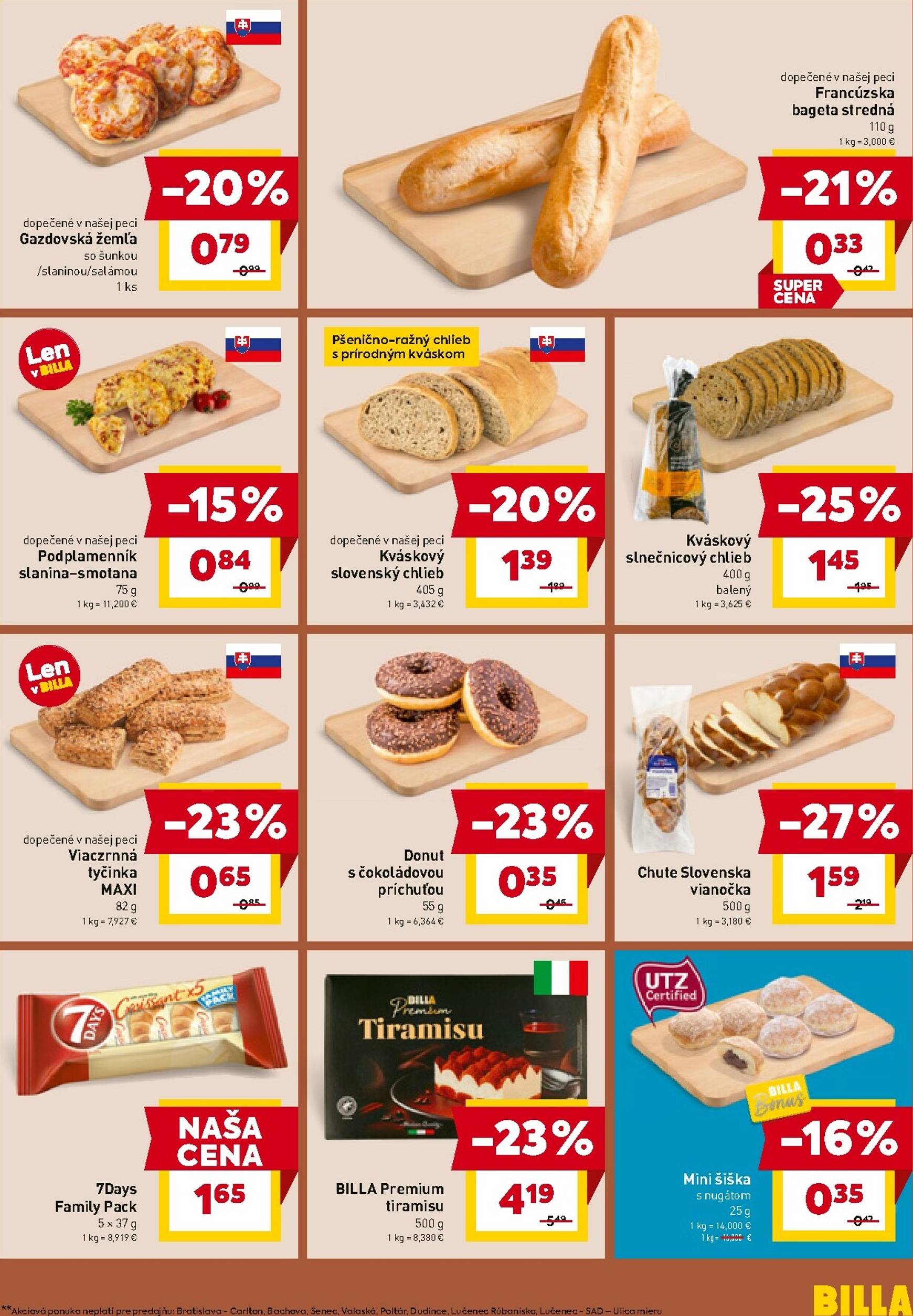 Page 13 of Aktuálny billa leták platný od stredy 08.10 do 14.10