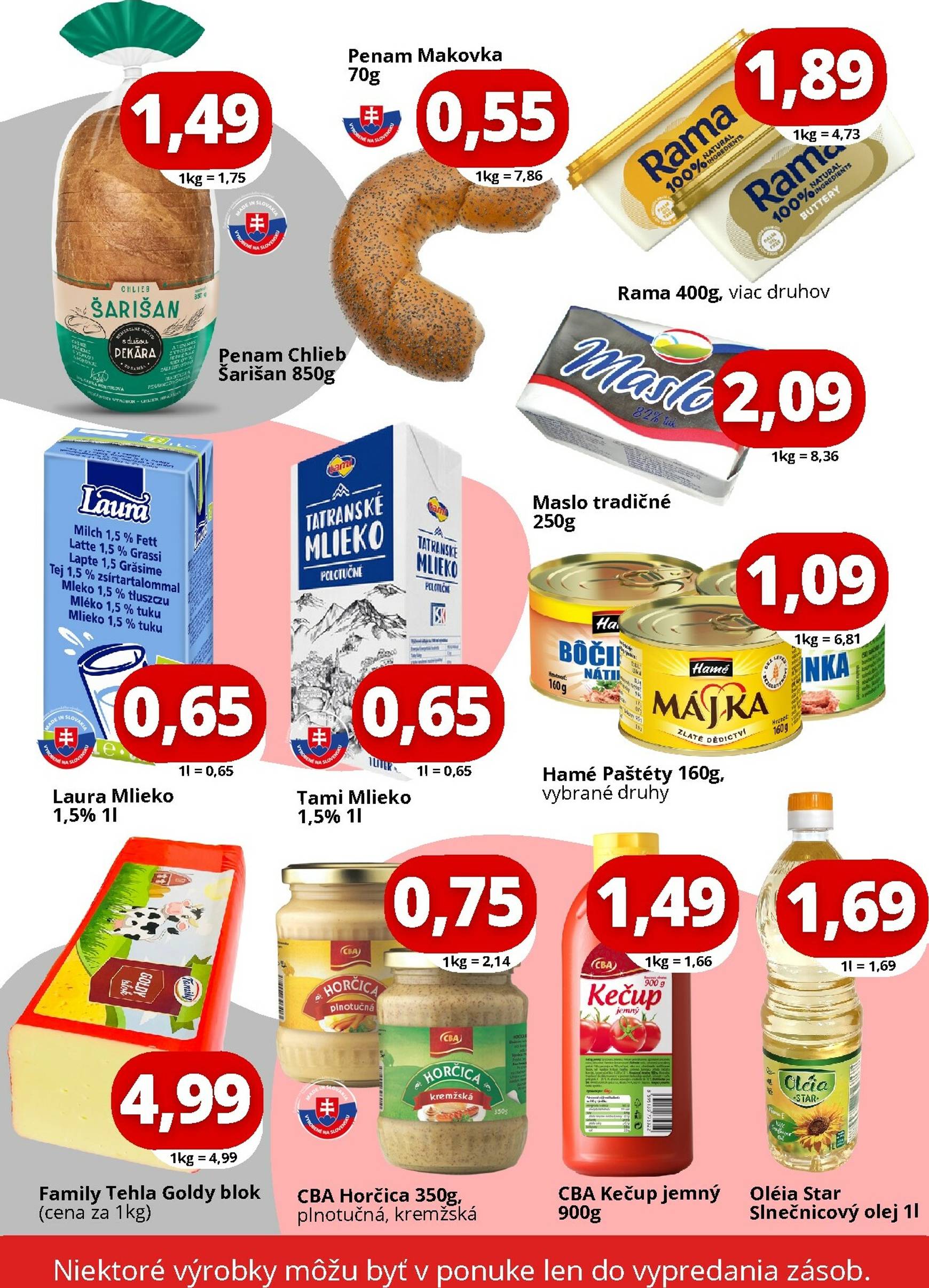 Page 2 of Aktuálny cba leták platný od stredy 01.10 do 31.10