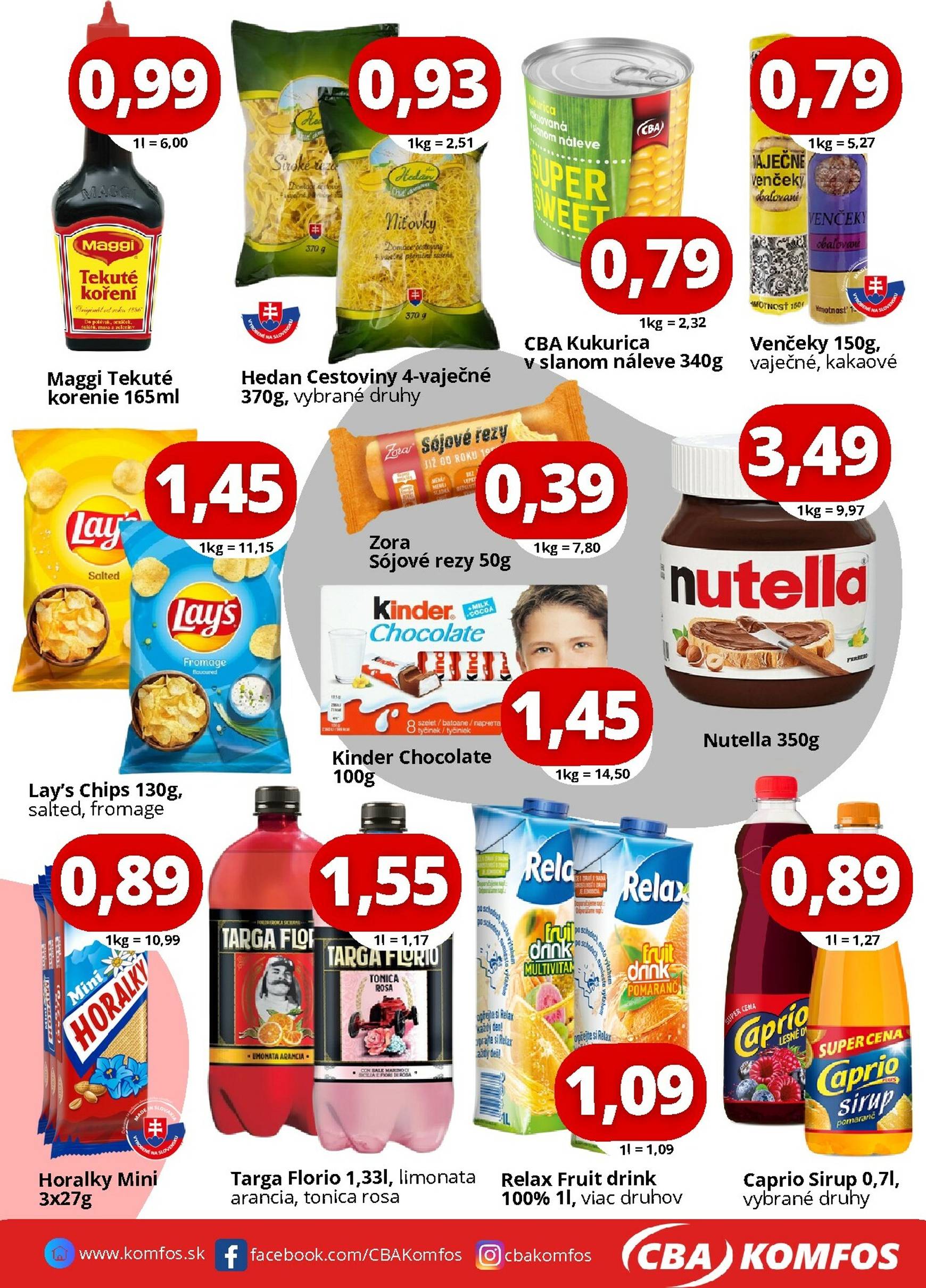 Page 3 of Aktuálny cba leták platný od stredy 01.10 do 31.10