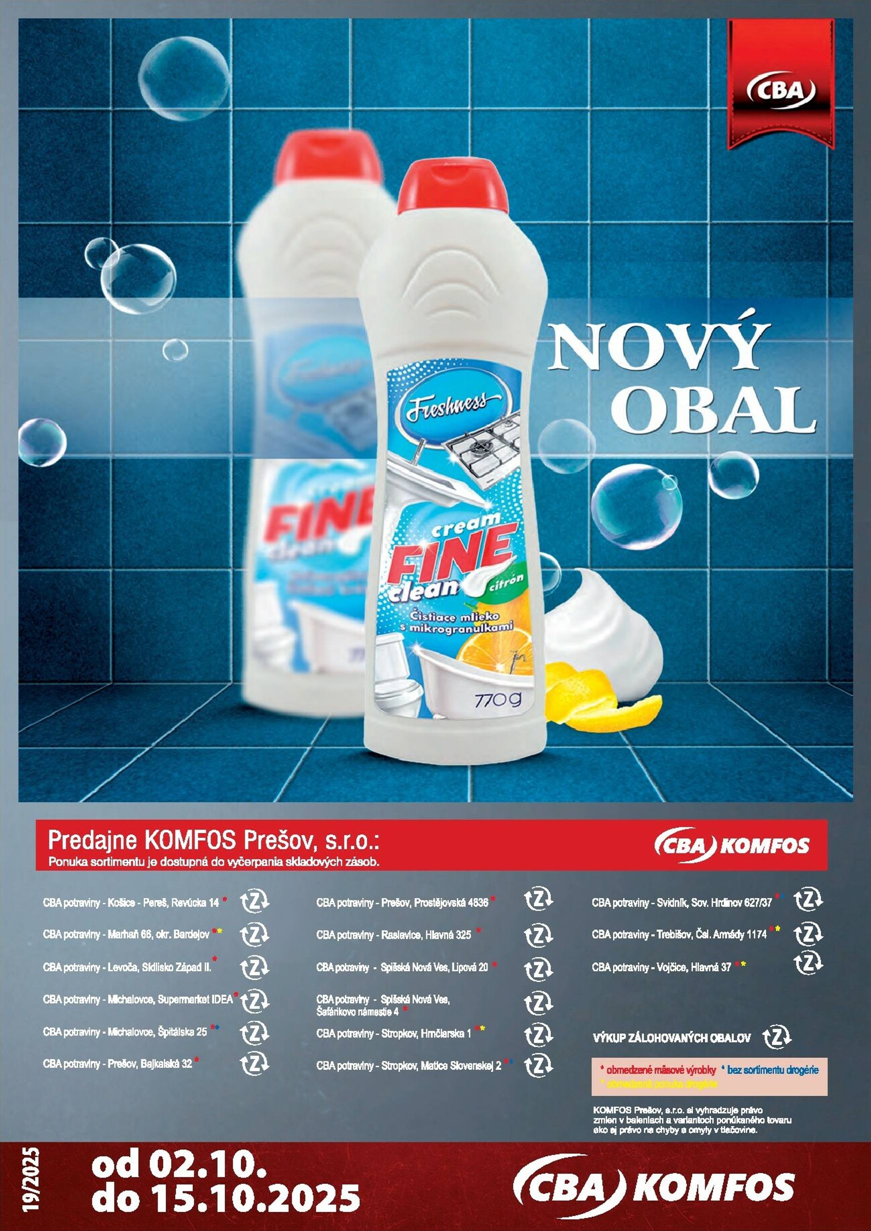 Page 28 of Aktuálny cba leták platný od štvrtka 02.10 do 15.10