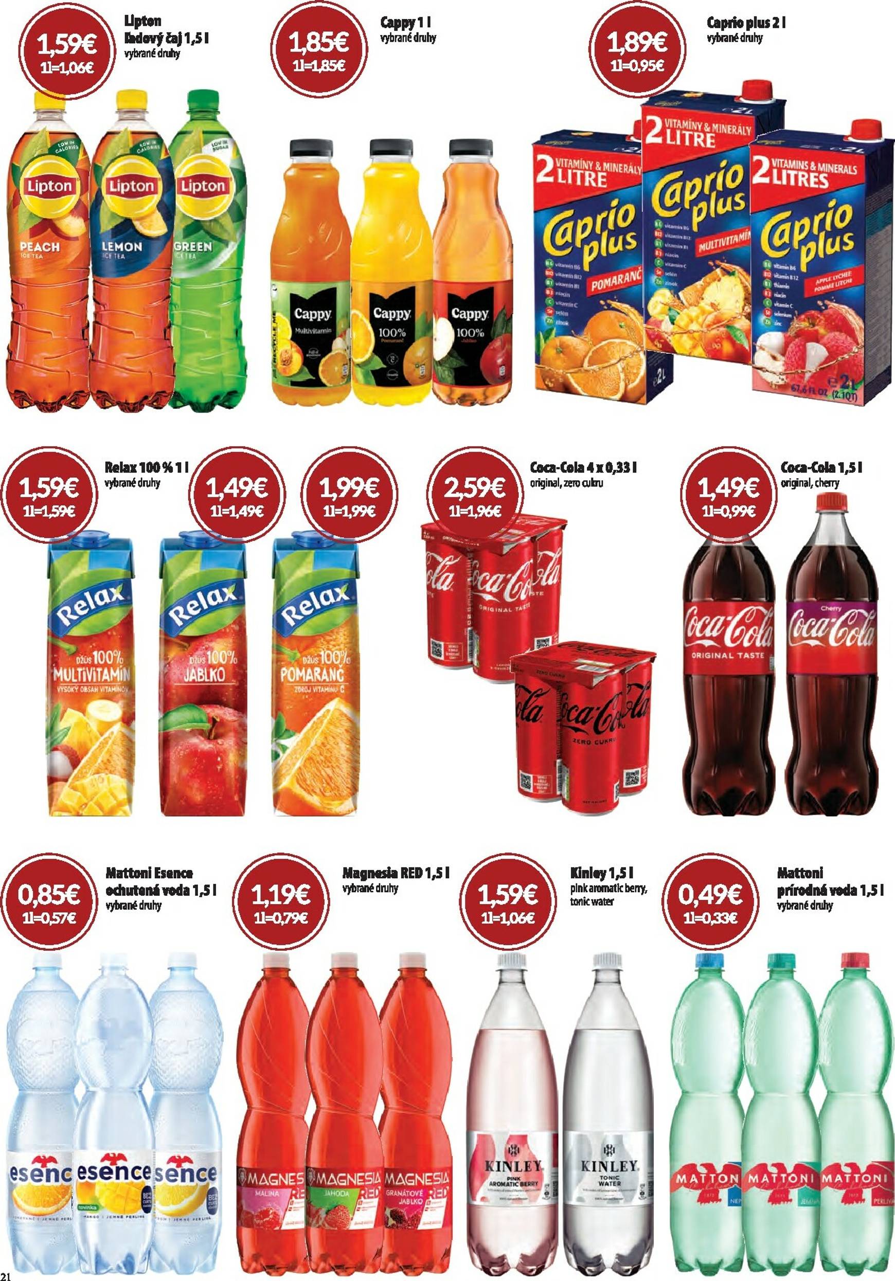 Page 21 of Aktuálny cba leták platný od štvrtka 02.10 do 15.10