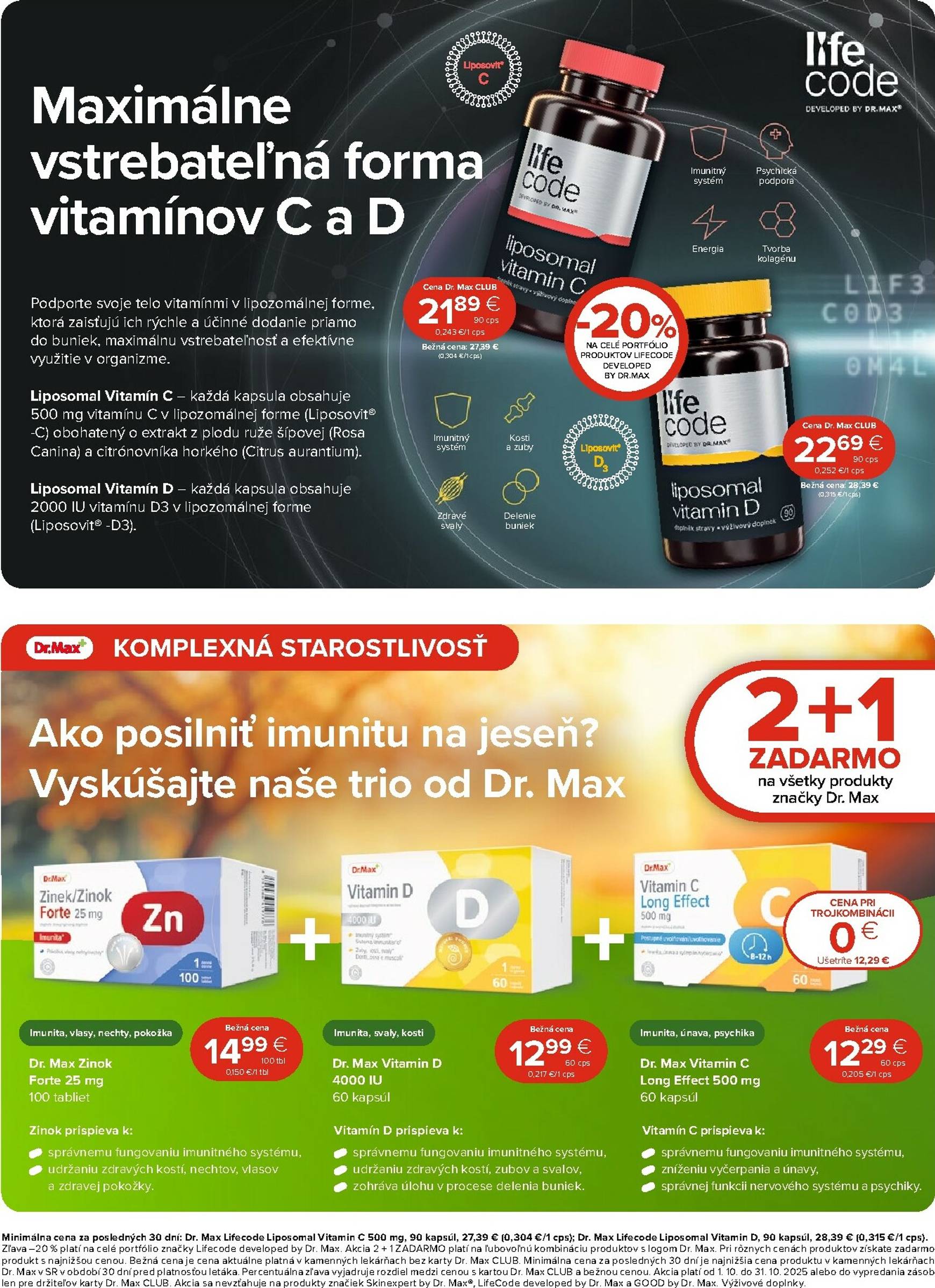 Page 10 of Aktuálny dr-max leták platný od stredy 01.10 do 31.10