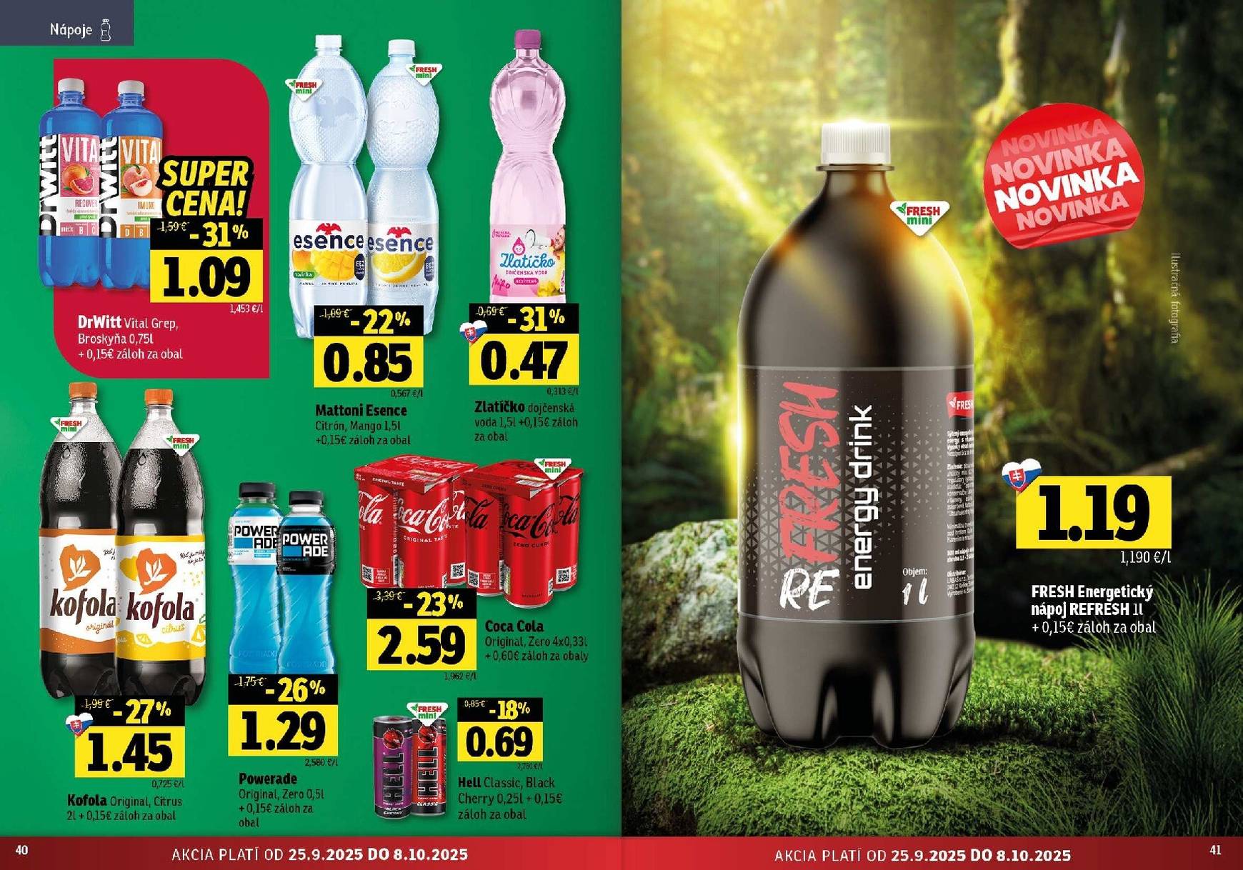 Page 21 of Aktuálny fresh leták platný od štvrtka 25.09 do 08.10