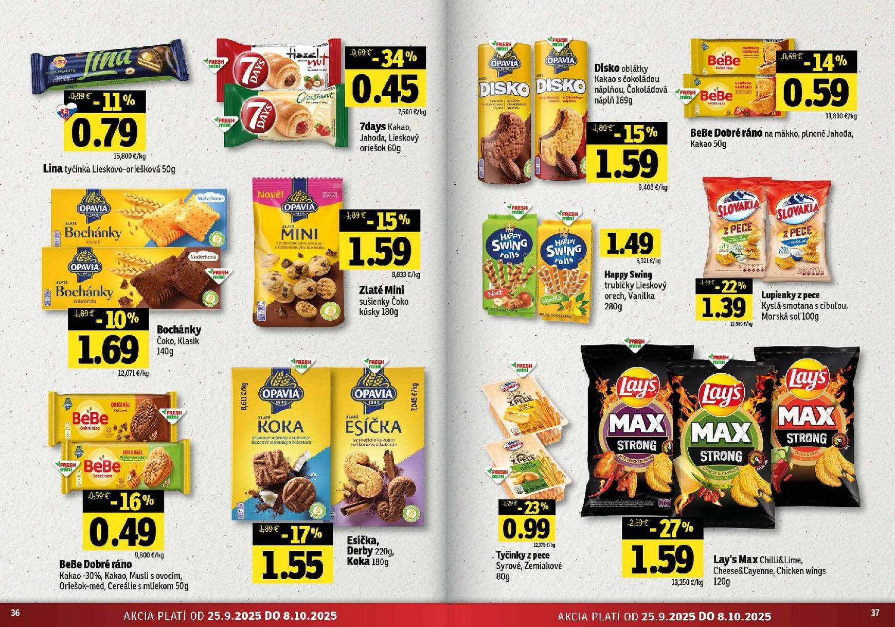 Page 19 of Aktuálny fresh leták platný od štvrtka 25.09 do 08.10