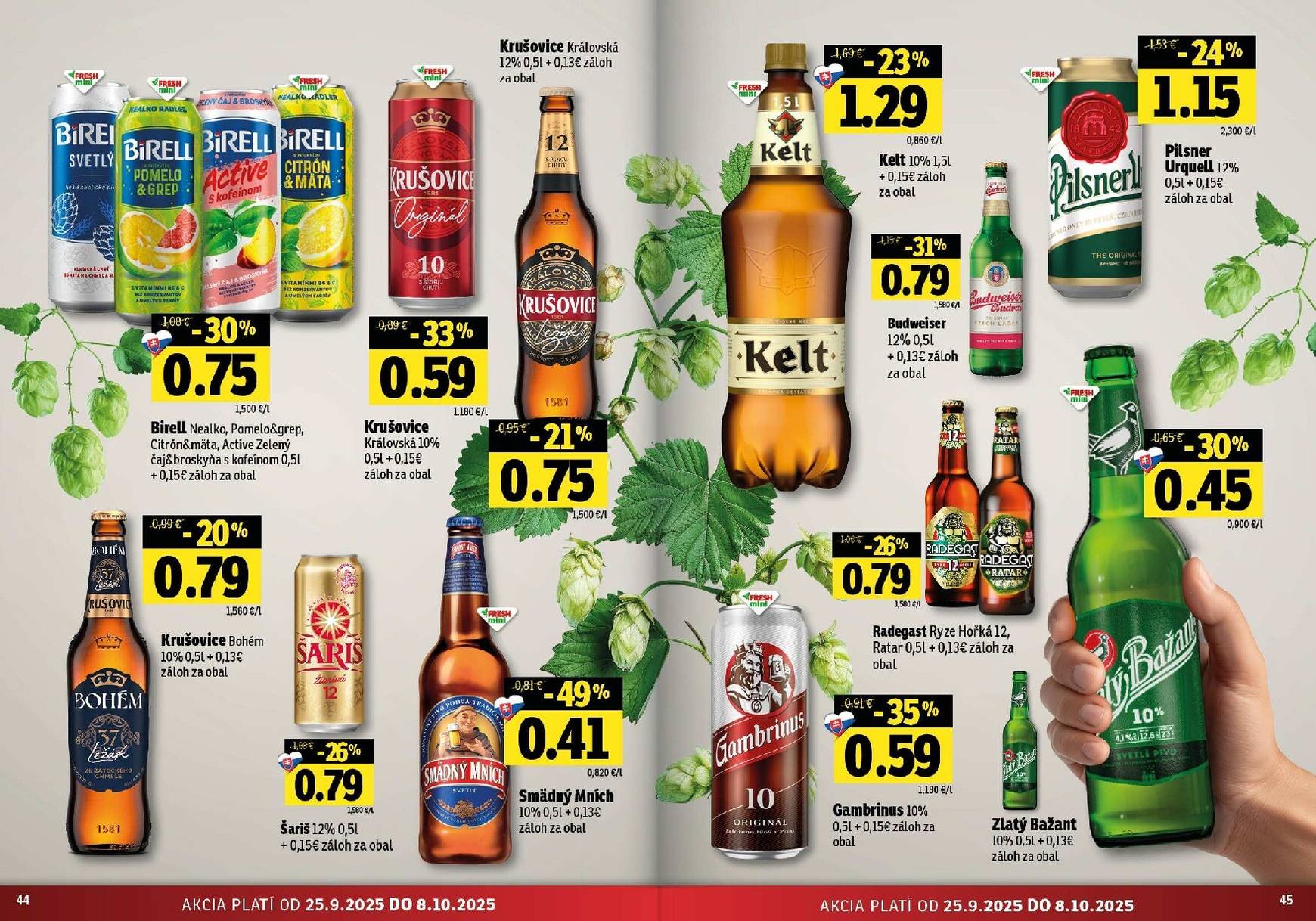 Page 23 of Aktuálny fresh leták platný od štvrtka 25.09 do 08.10