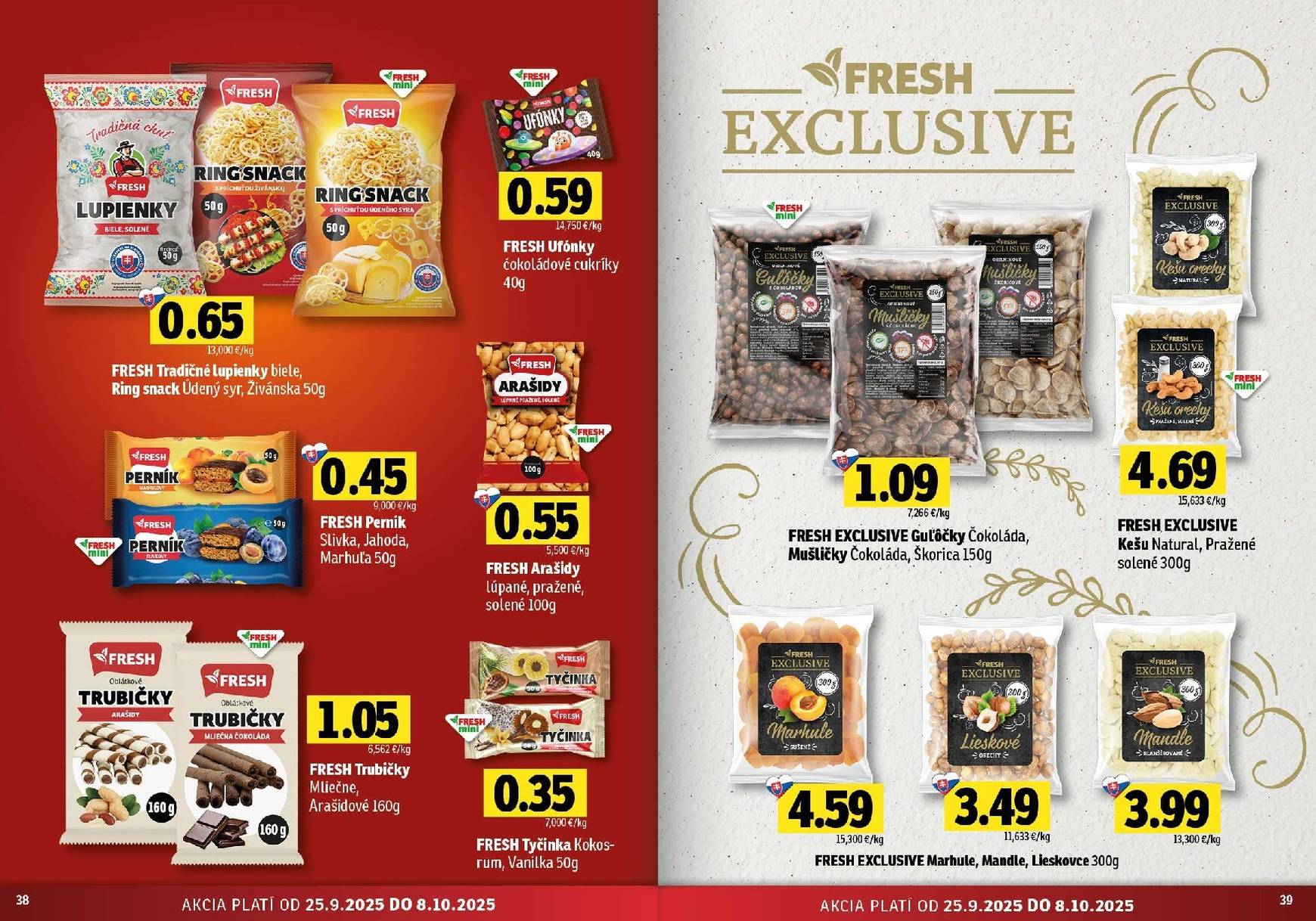 Page 20 of Aktuálny fresh leták platný od štvrtka 25.09 do 08.10