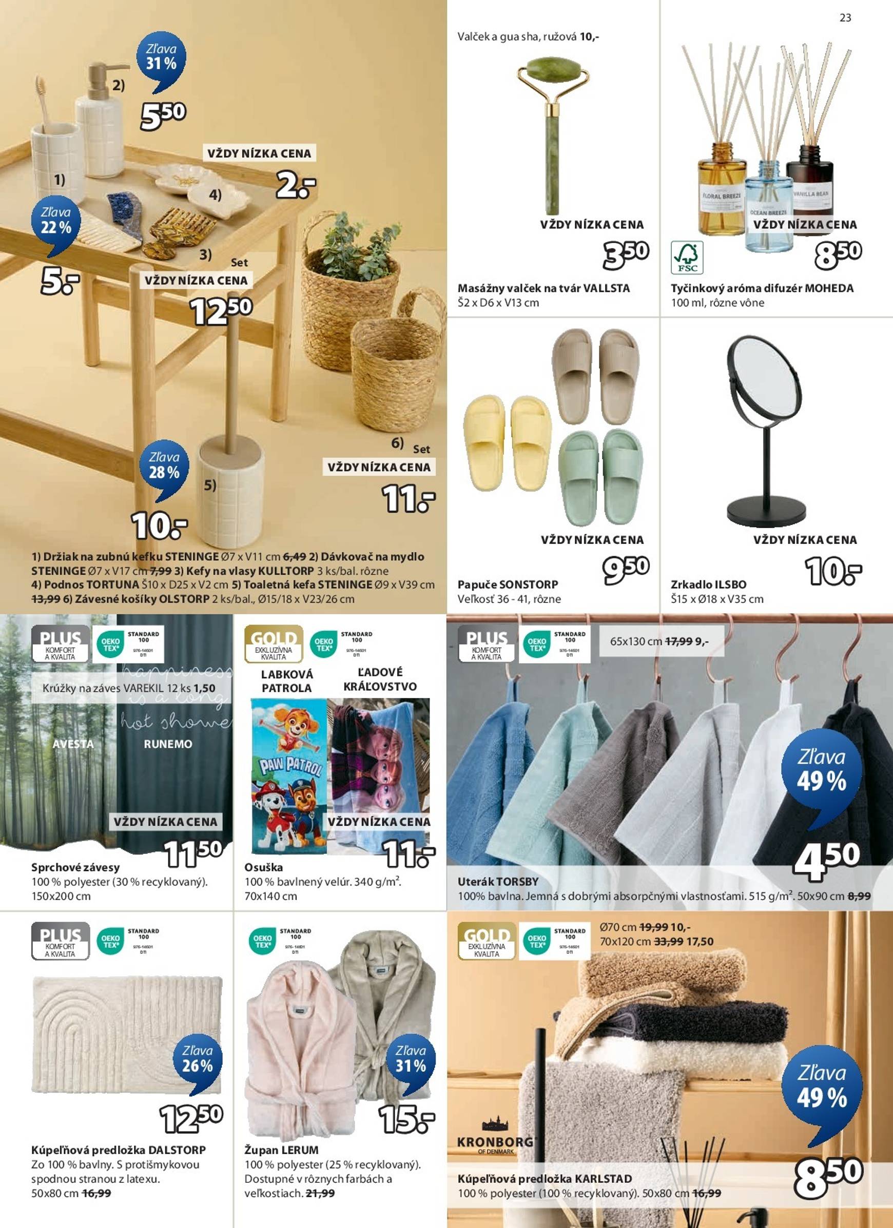 Page 23 of Aktuálny jysk leták platný od pondelka 15.09 do 14.10