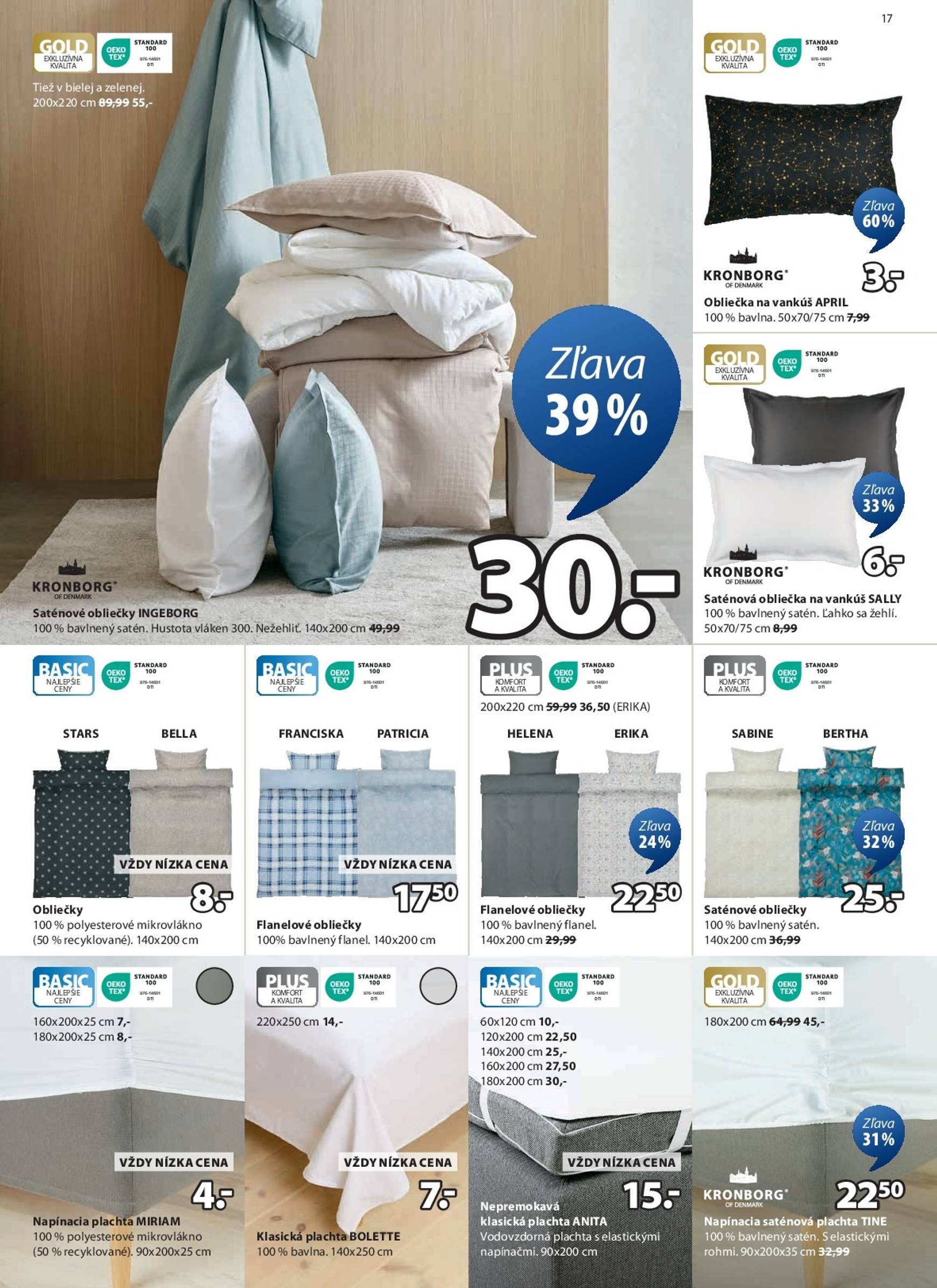 Page 17 of Aktuálny jysk leták platný od pondelka 15.09 do 14.10