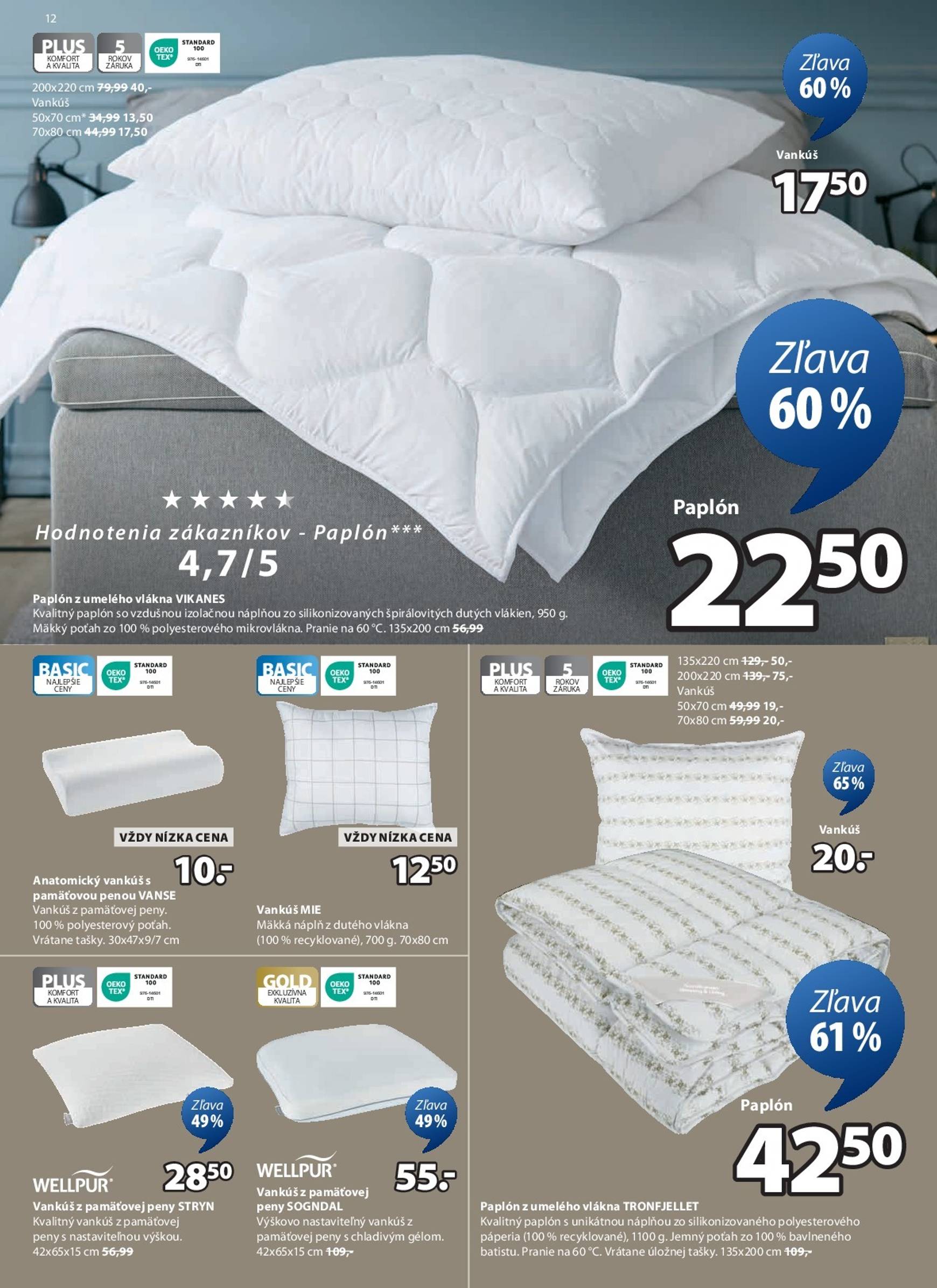 Page 12 of Aktuálny jysk leták platný od pondelka 15.09 do 14.10