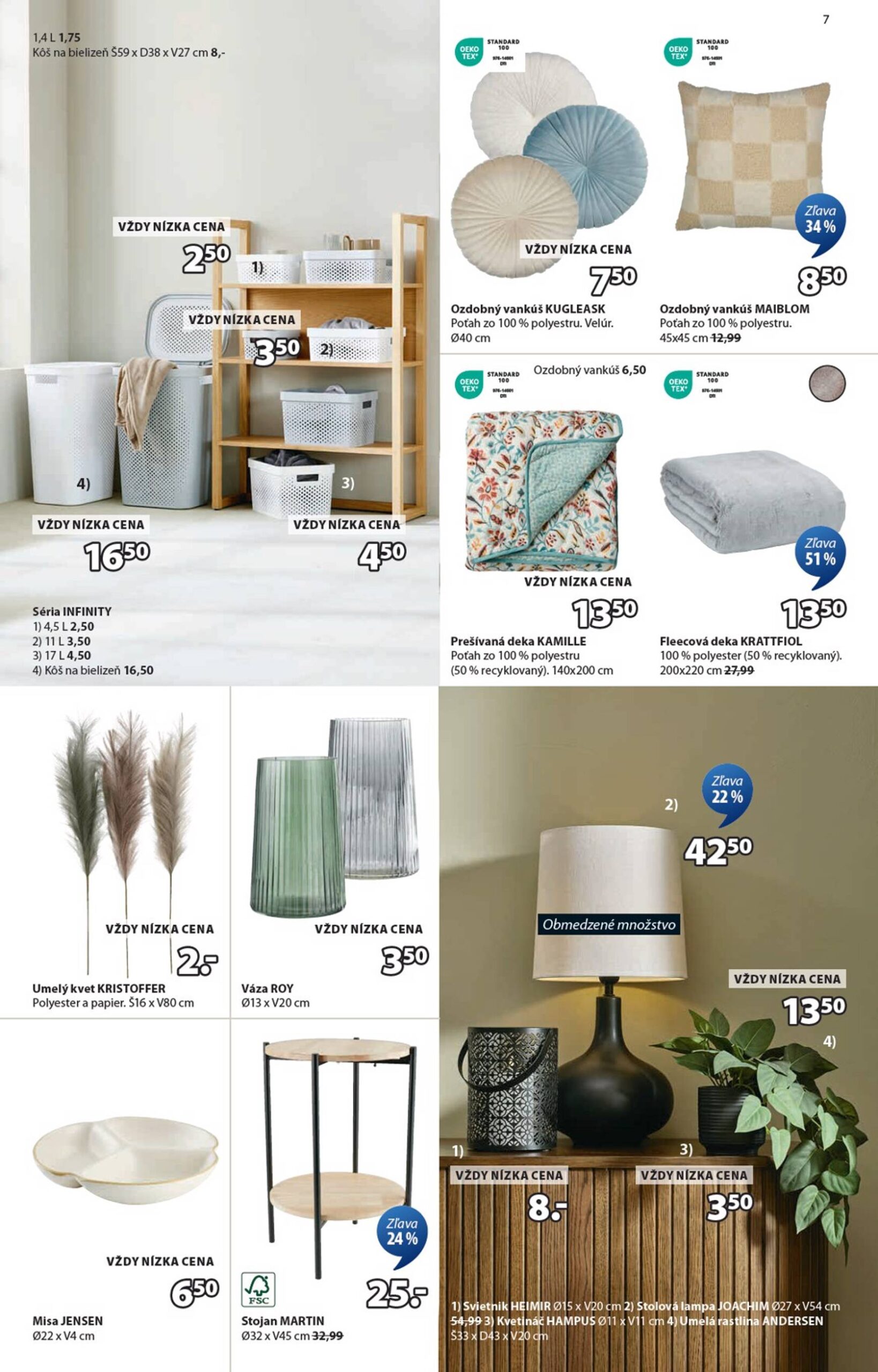 Page 7 of Aktuálny jysk leták platný od stredy 24.09 do 14.10