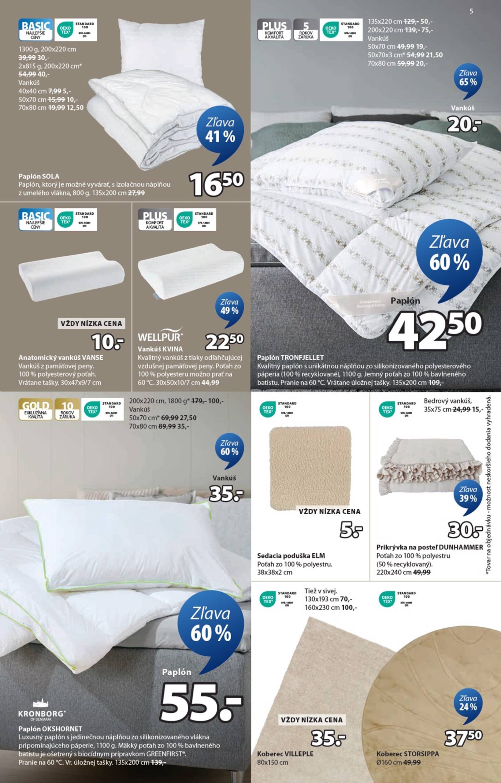 Page 5 of Aktuálny jysk leták platný od stredy 24.09 do 14.10