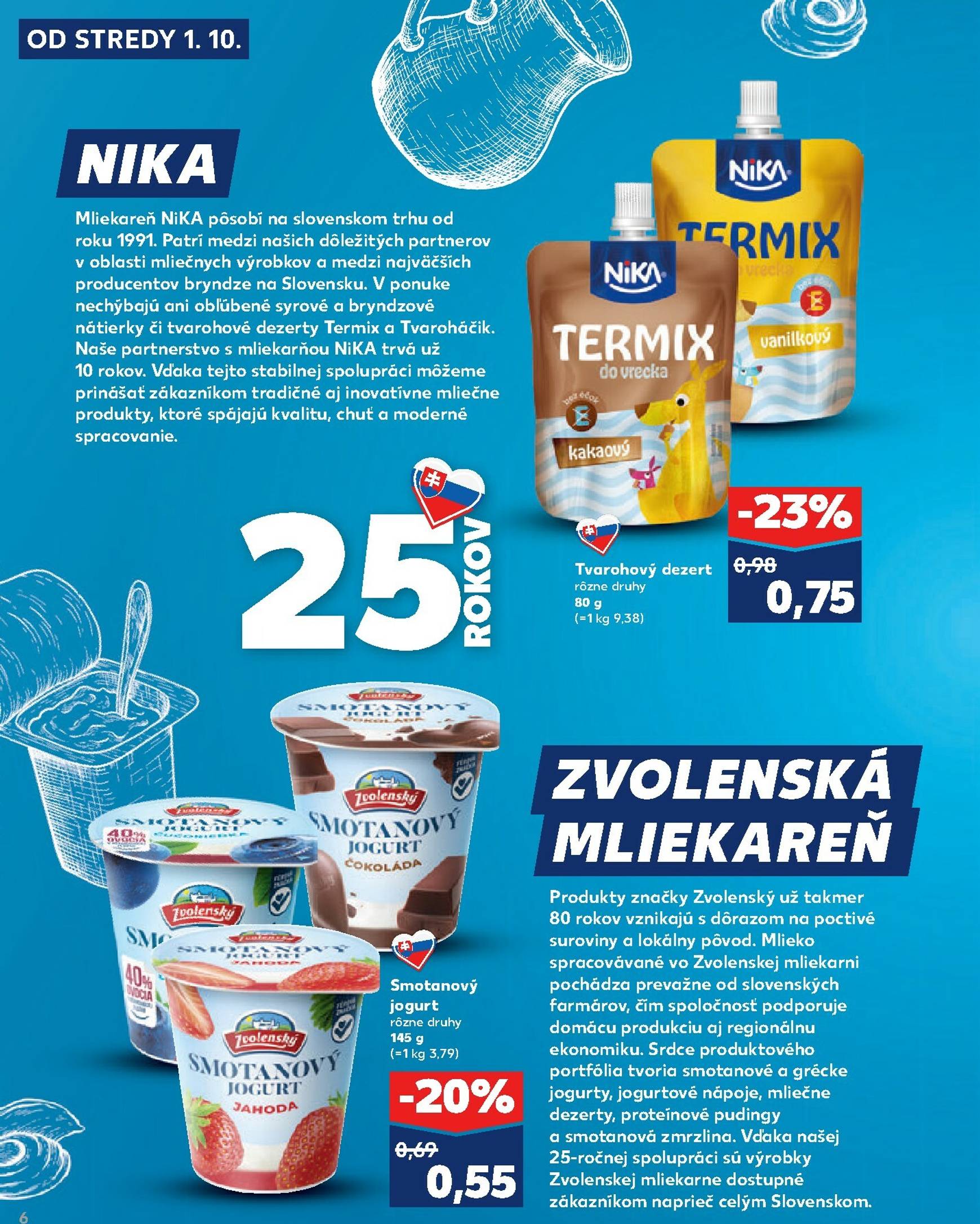 Page 6 of Aktuálny kaufland leták platný od stredy 01.10 do 31.10
