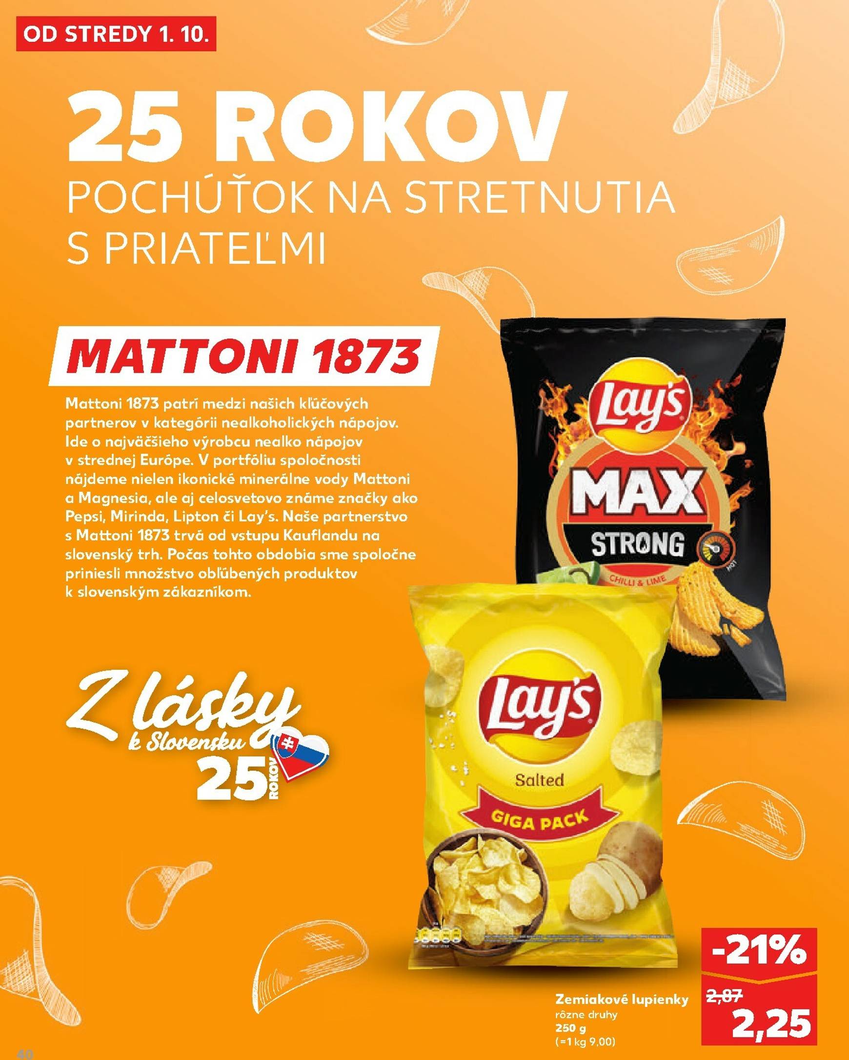 Page 40 of Aktuálny kaufland leták platný od stredy 01.10 do 31.10