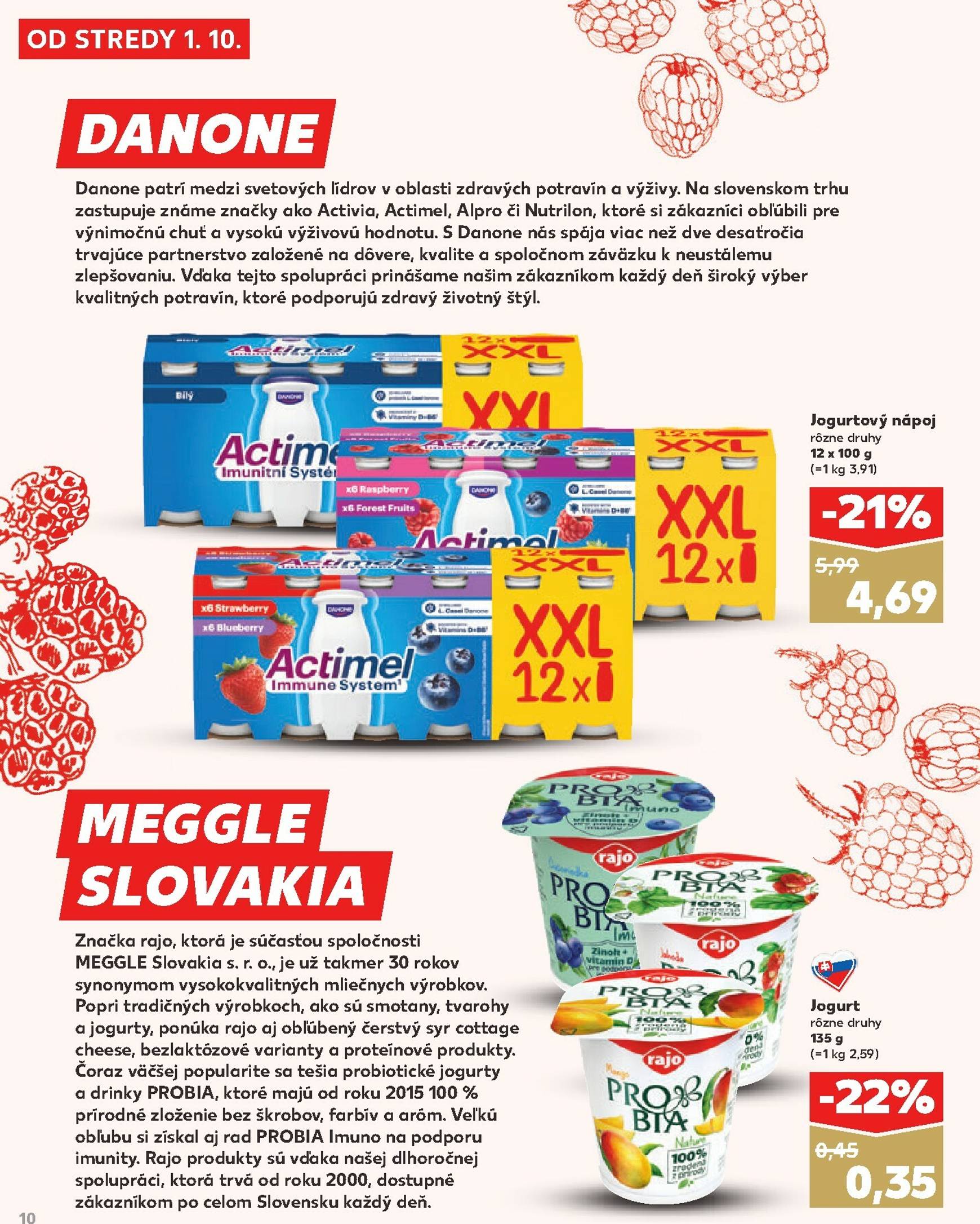 Page 10 of Aktuálny kaufland leták platný od stredy 01.10 do 31.10