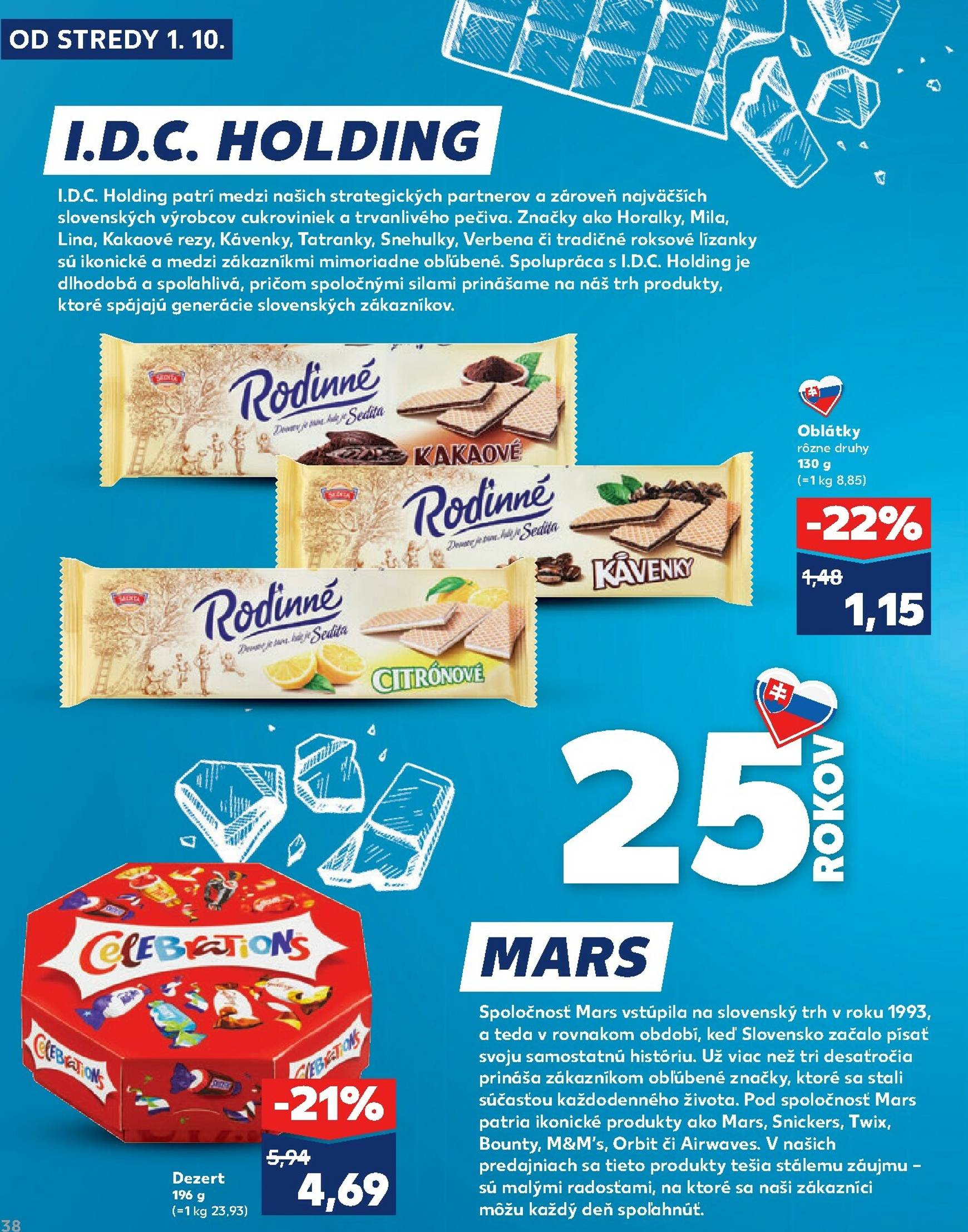 Page 38 of Aktuálny kaufland leták platný od stredy 01.10 do 31.10