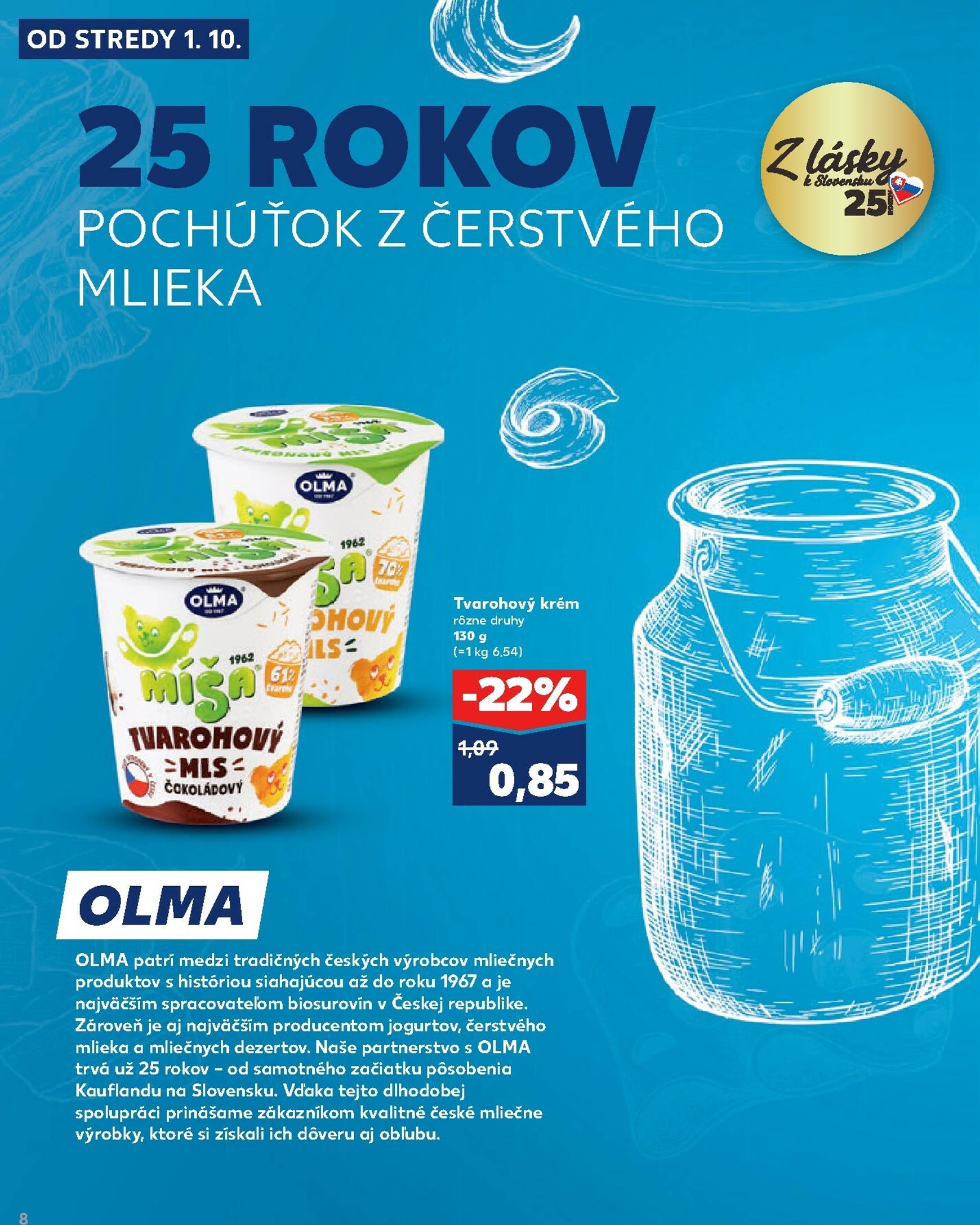 Page 8 of Aktuálny kaufland leták platný od stredy 01.10 do 31.10