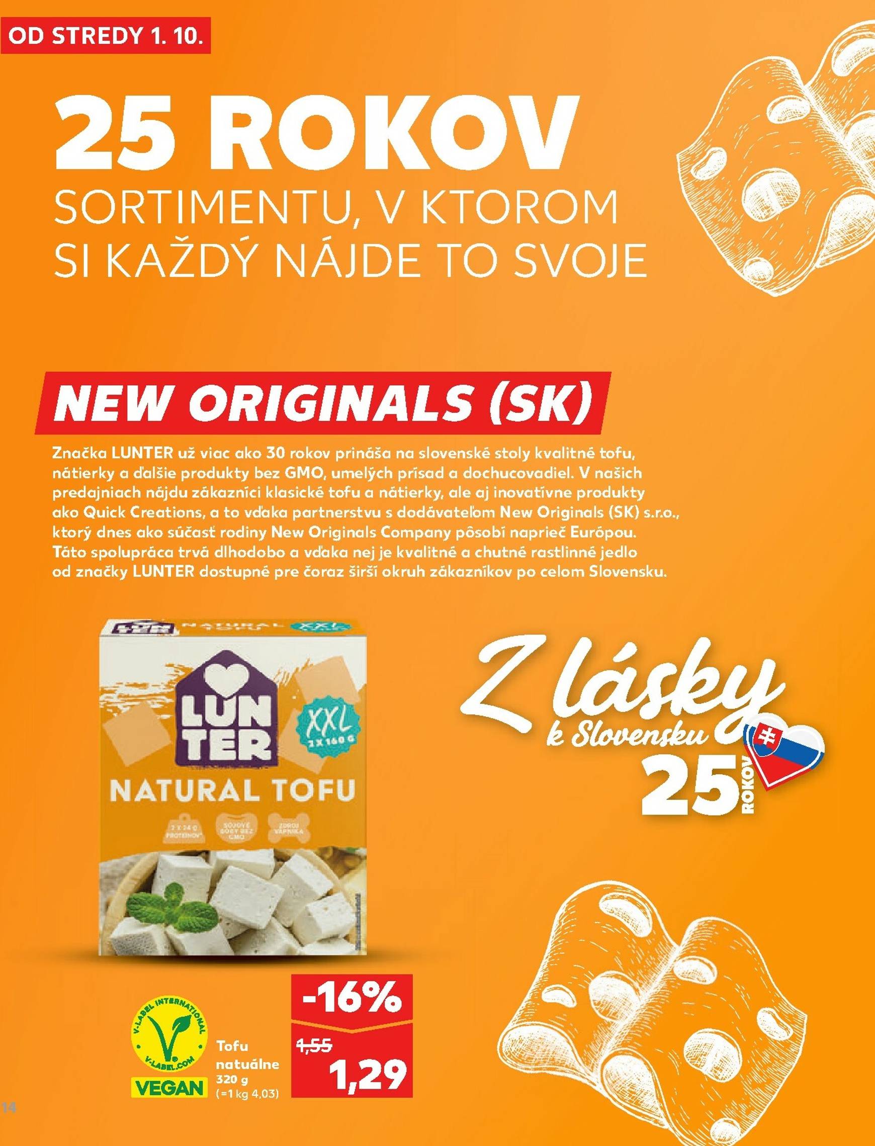 Page 14 of Aktuálny kaufland leták platný od stredy 01.10 do 31.10