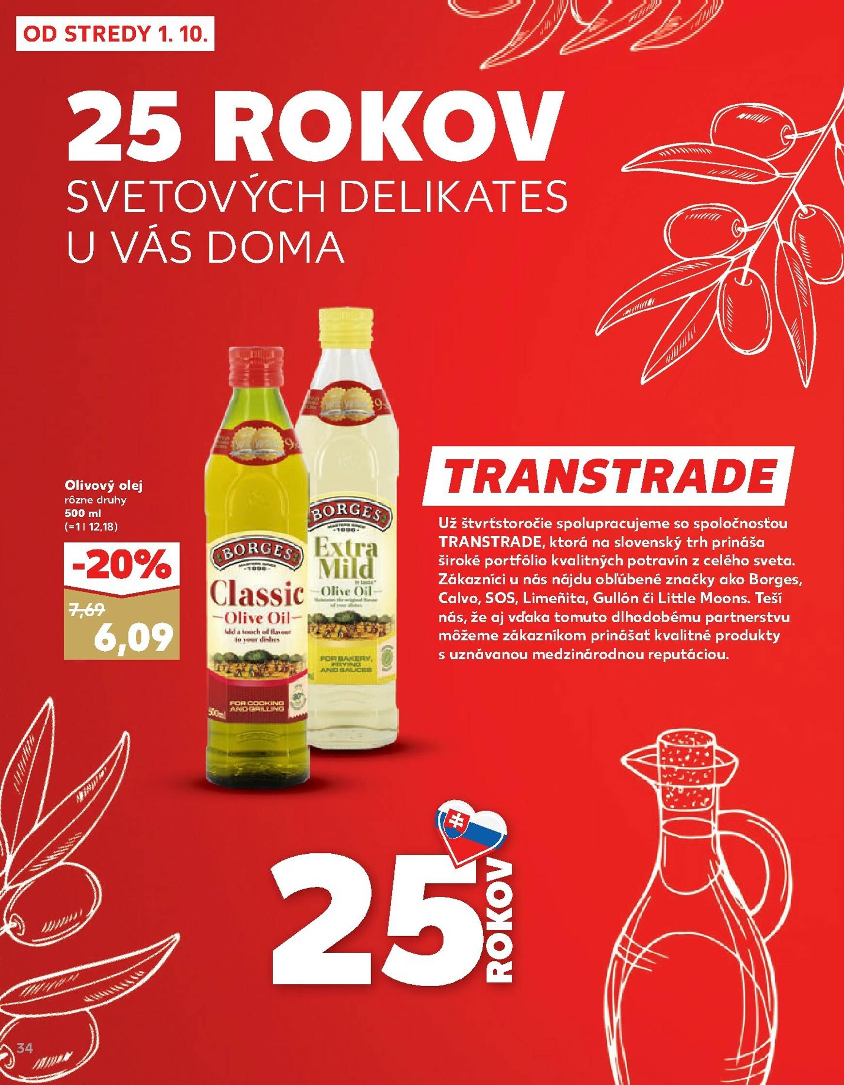 Page 34 of Aktuálny kaufland leták platný od stredy 01.10 do 31.10