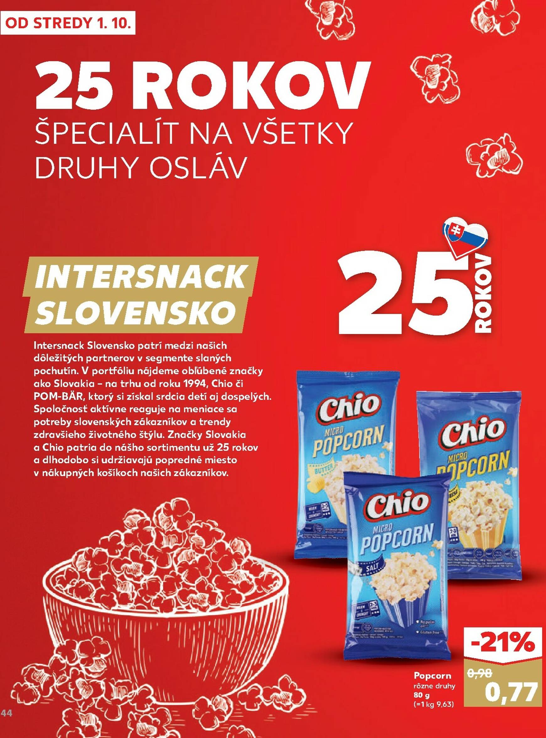 Page 44 of Aktuálny kaufland leták platný od stredy 01.10 do 31.10
