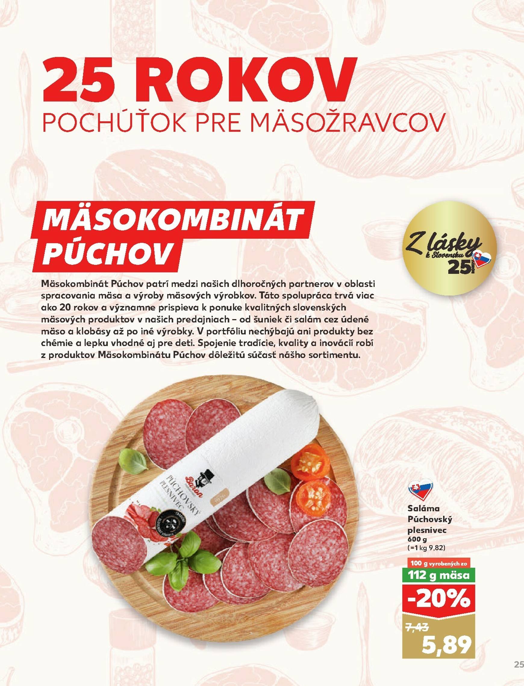 Page 25 of Aktuálny kaufland leták platný od stredy 01.10 do 31.10