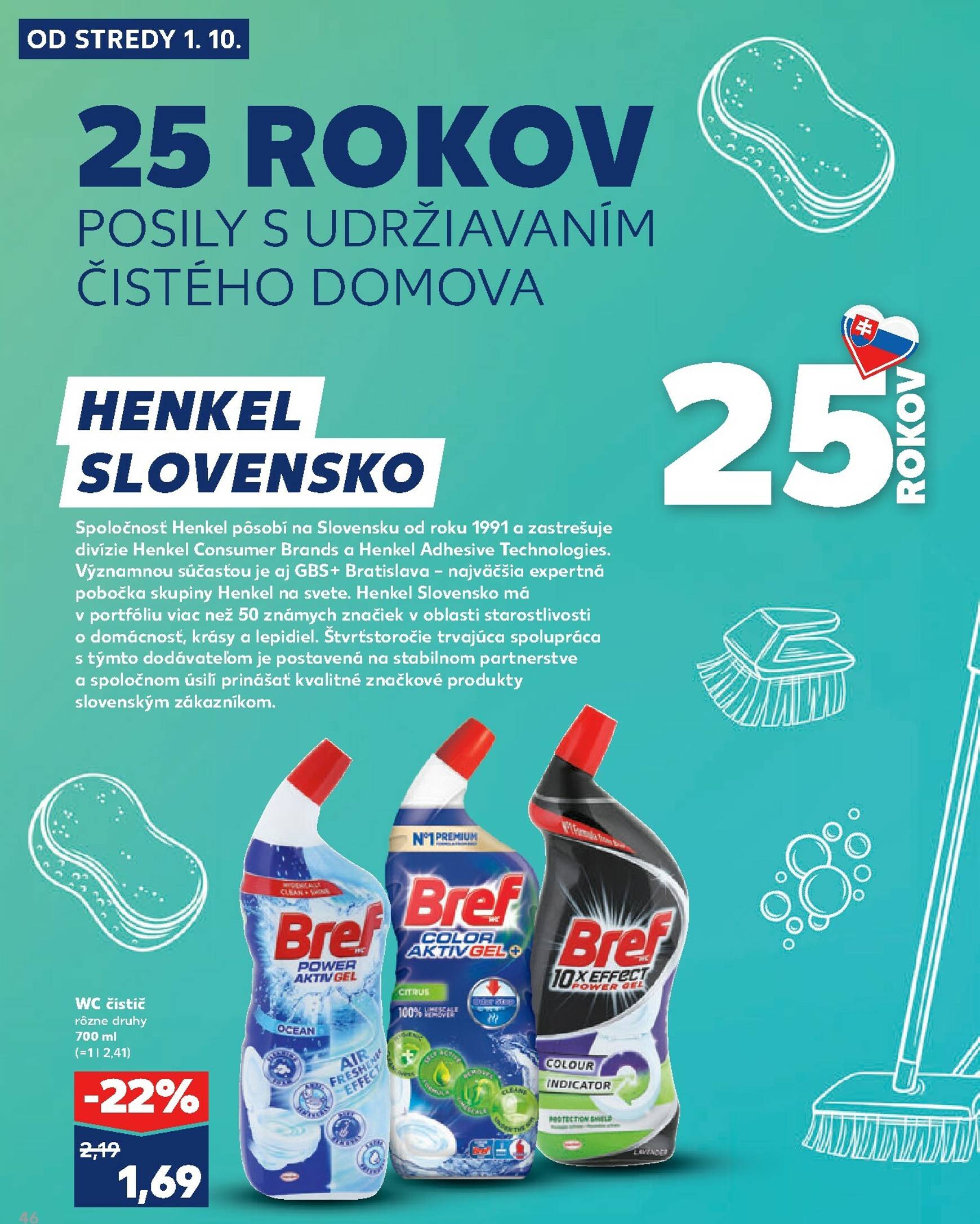 Page 46 of Aktuálny kaufland leták platný od stredy 01.10 do 31.10