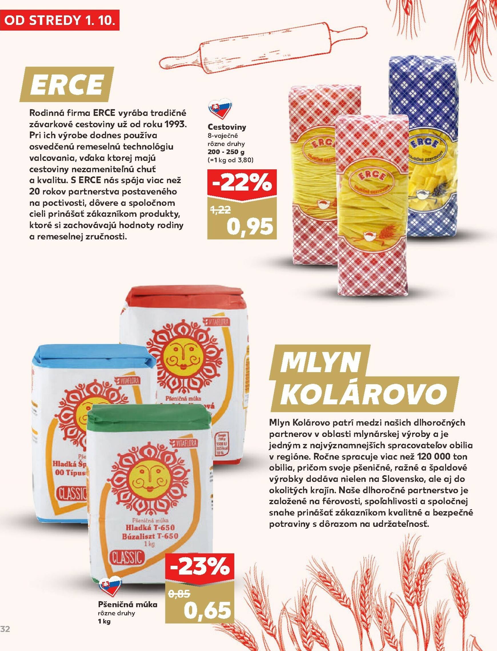 Page 32 of Aktuálny kaufland leták platný od stredy 01.10 do 31.10