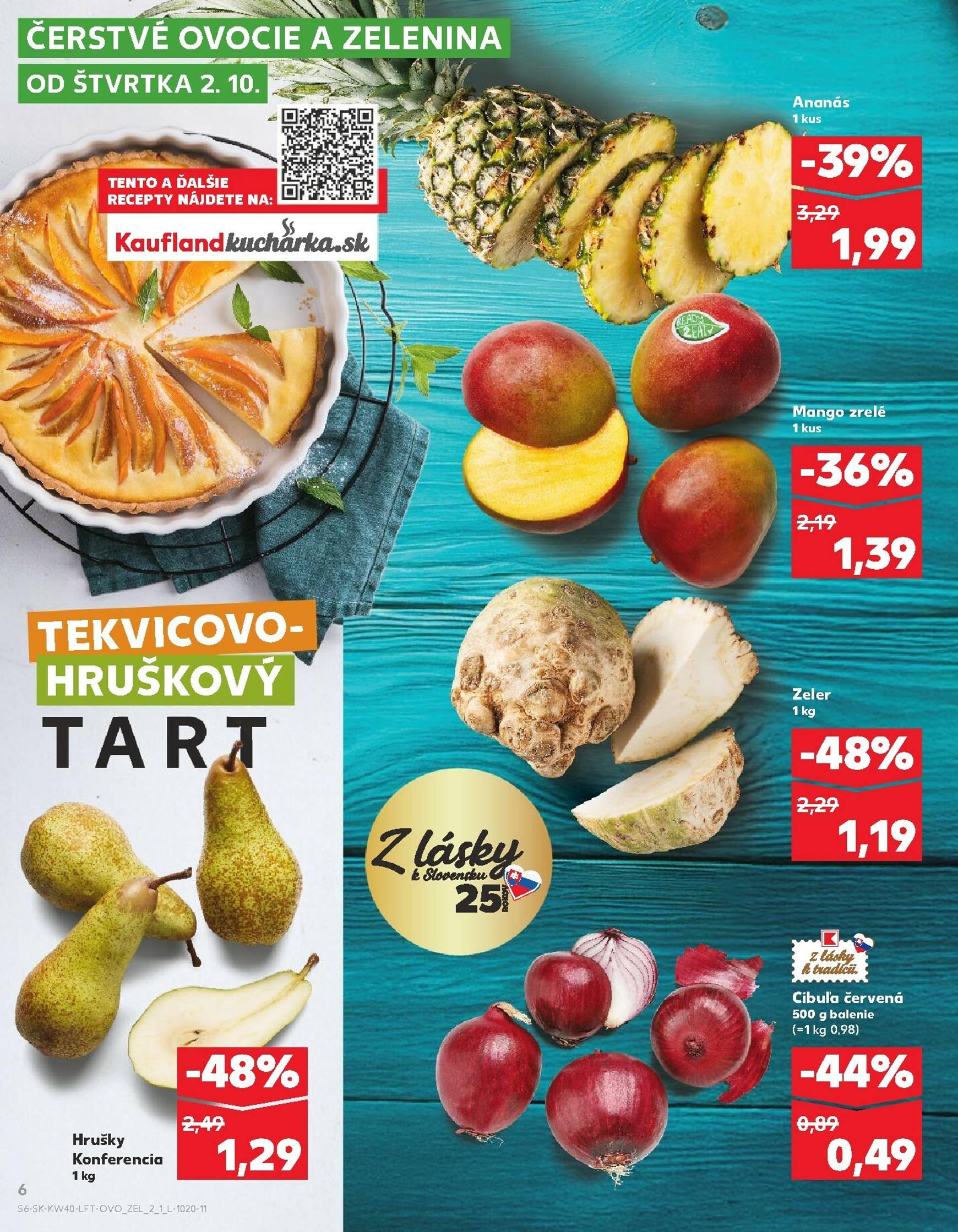 Page 6 of Aktuálny kaufland leták platný od štvrtka 02.10 do 08.10