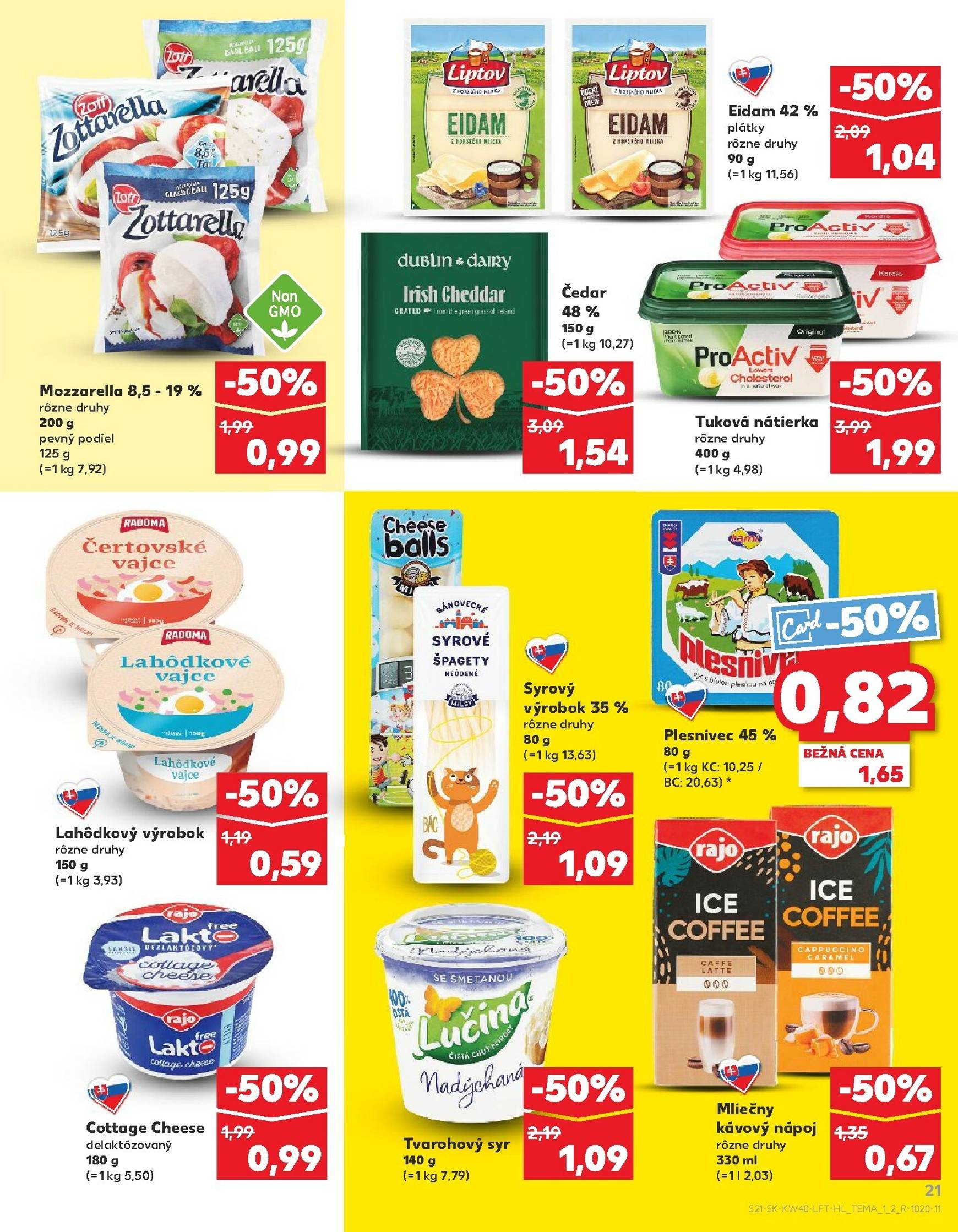 Page 21 of Aktuálny kaufland leták platný od štvrtka 02.10 do 08.10