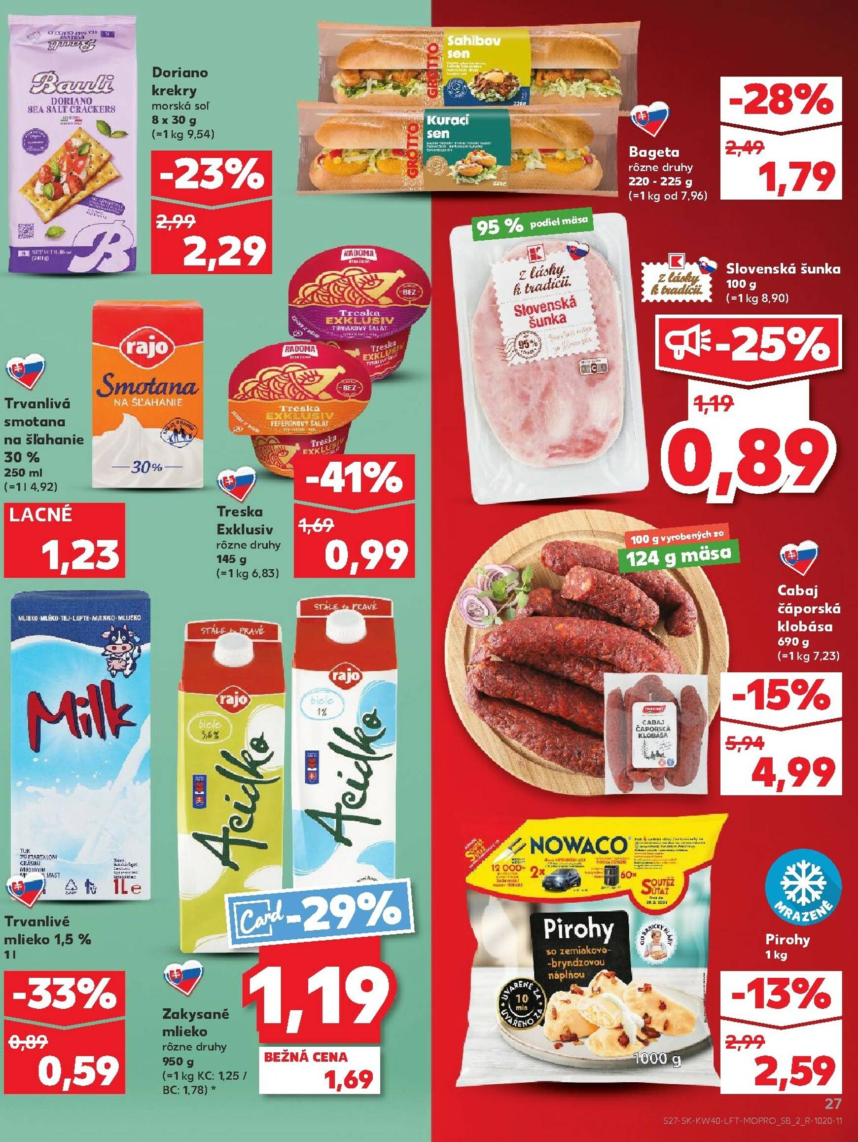 Page 27 of Aktuálny kaufland leták platný od štvrtka 02.10 do 08.10