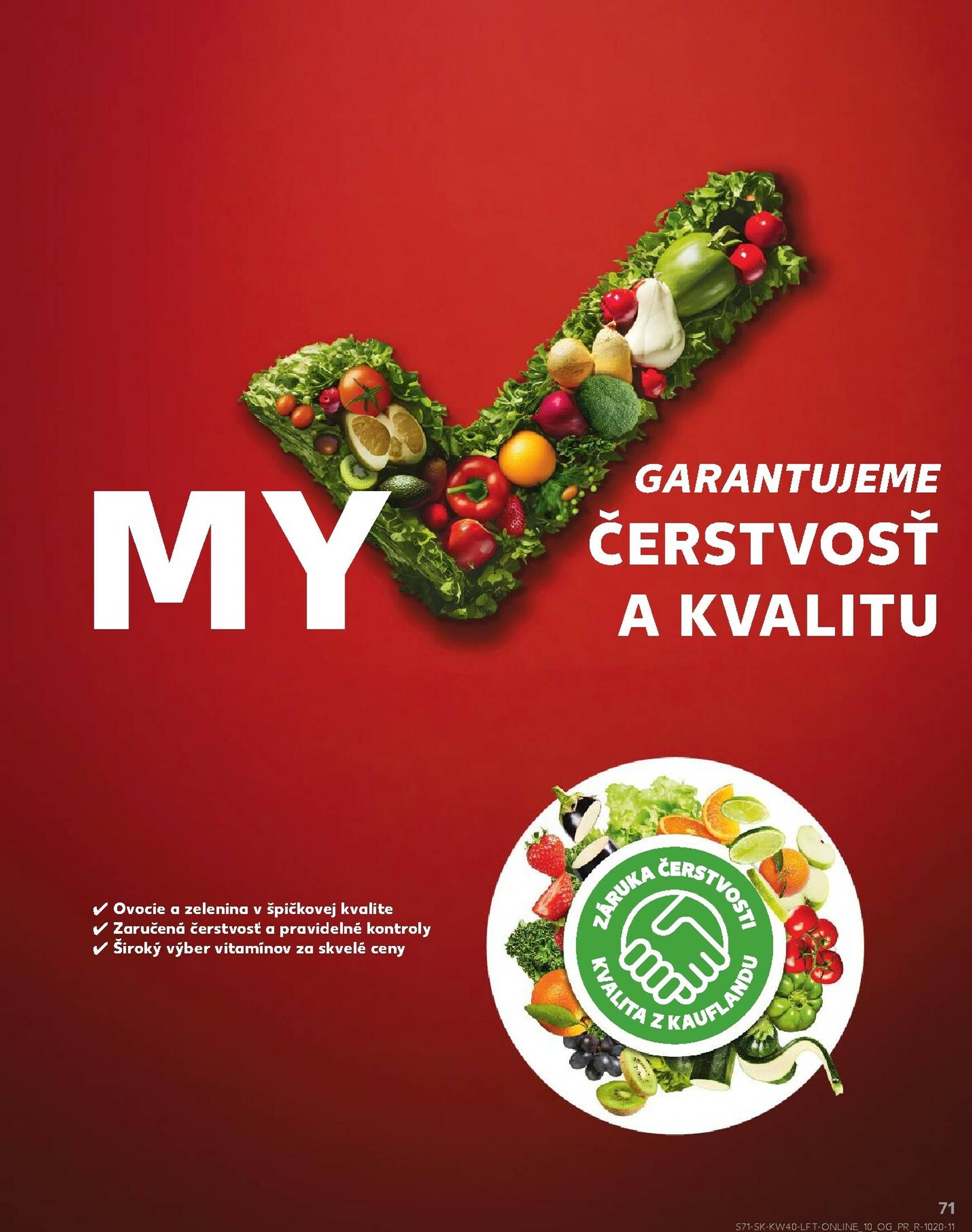 Page 71 of Aktuálny kaufland leták platný od štvrtka 02.10 do 08.10