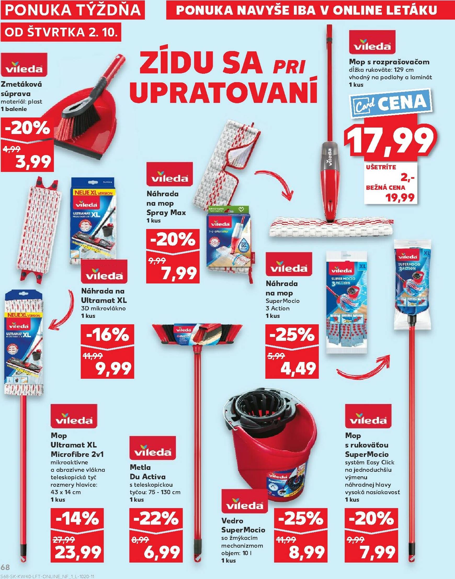 Page 68 of Aktuálny kaufland leták platný od štvrtka 02.10 do 08.10