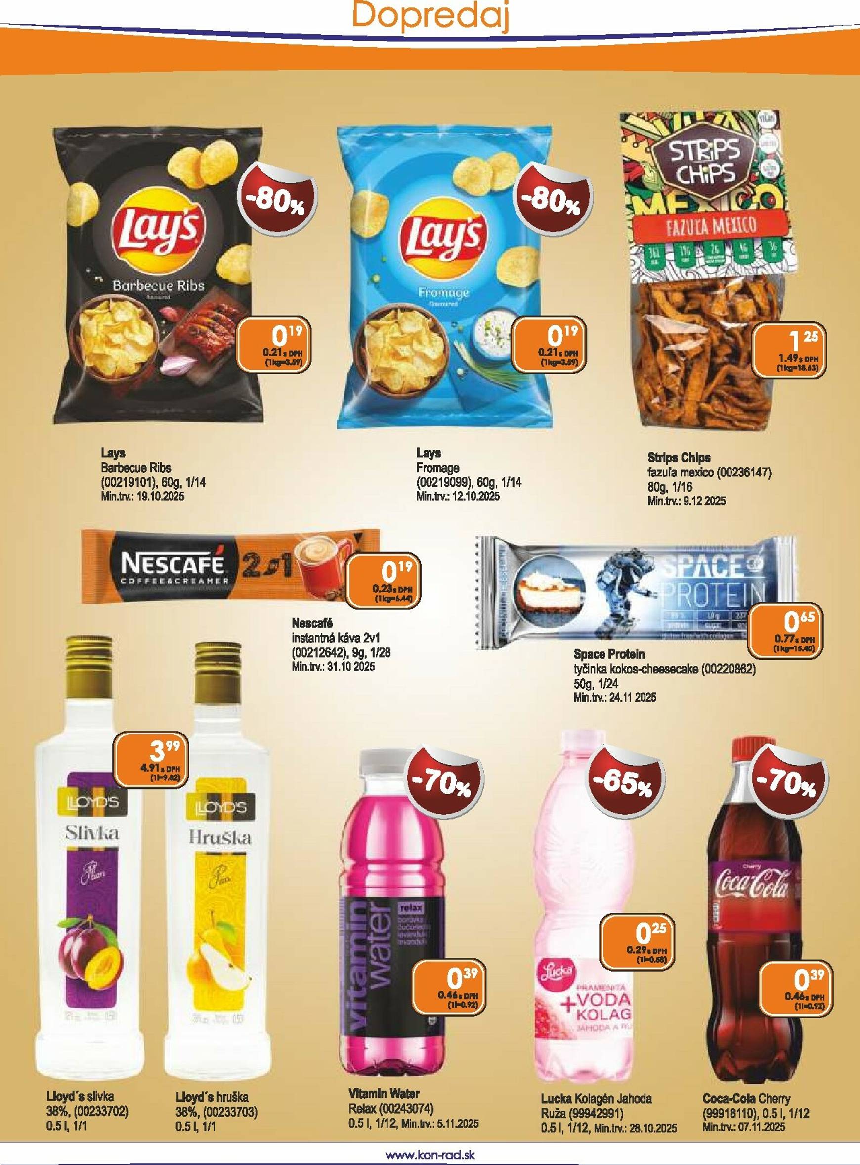 Page 35 of Aktuálny kon-rad leták platný od stredy 01.10 do 31.10