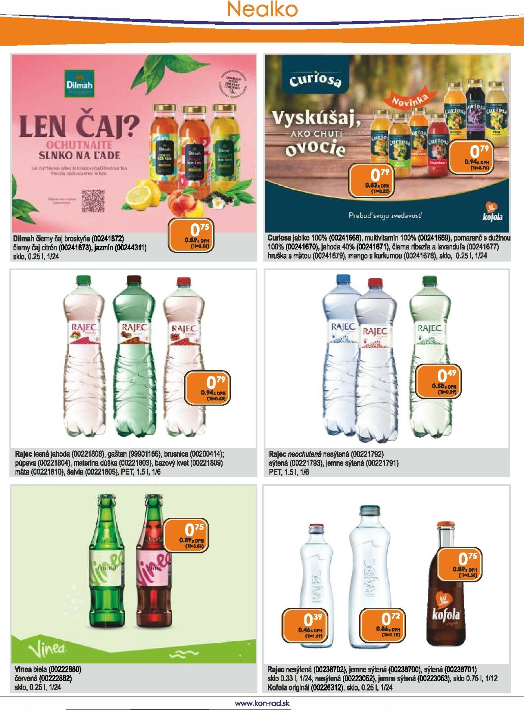 Page 26 of Aktuálny kon-rad leták platný od stredy 01.10 do 31.10