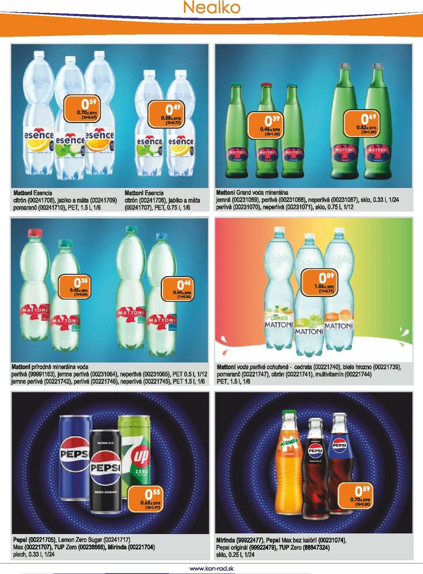 Page 22 of Aktuálny kon-rad leták platný od stredy 01.10 do 31.10