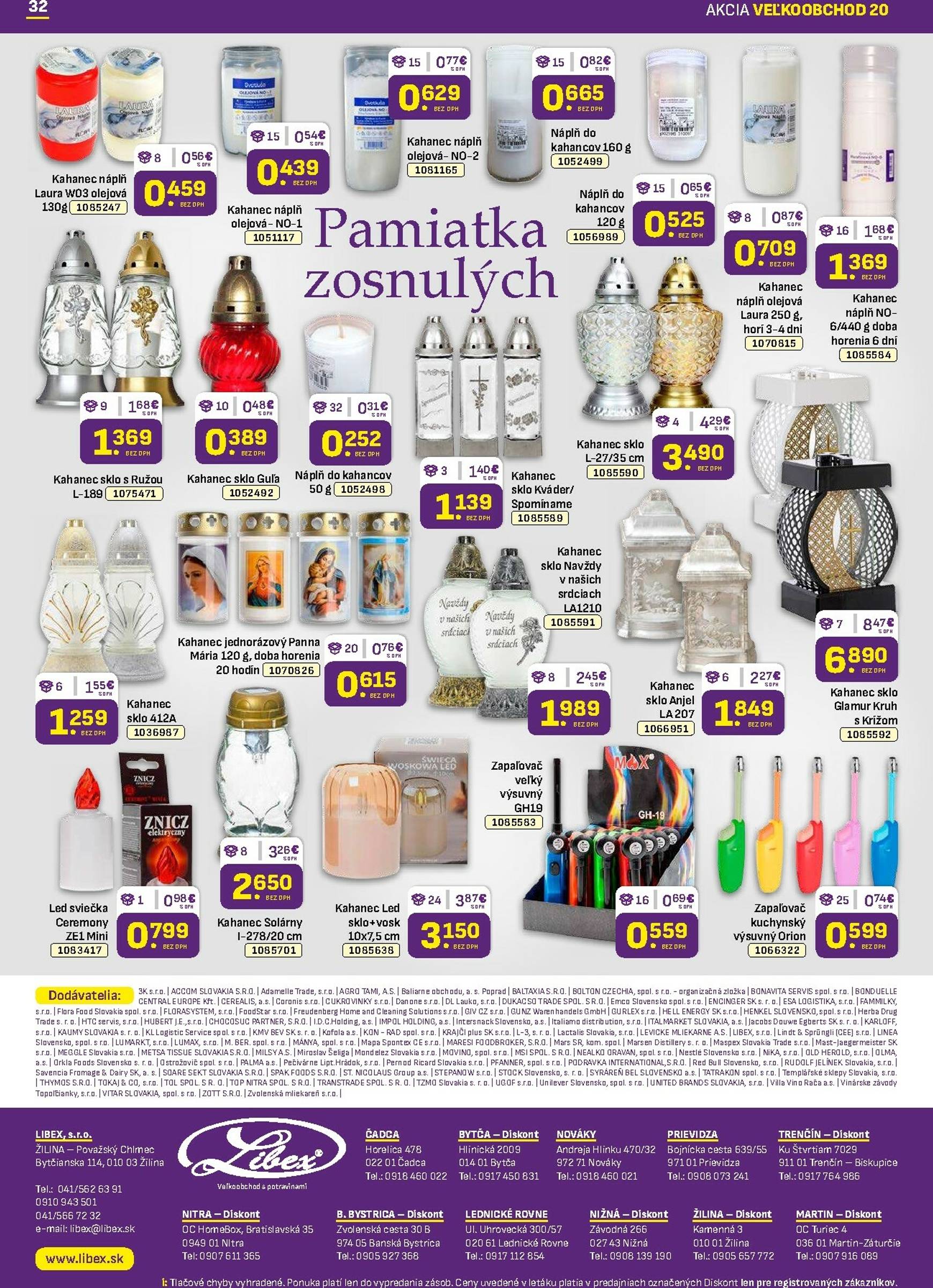 Page 32 of Aktuálny libex leták platný od pondelka 06.10 do 19.10