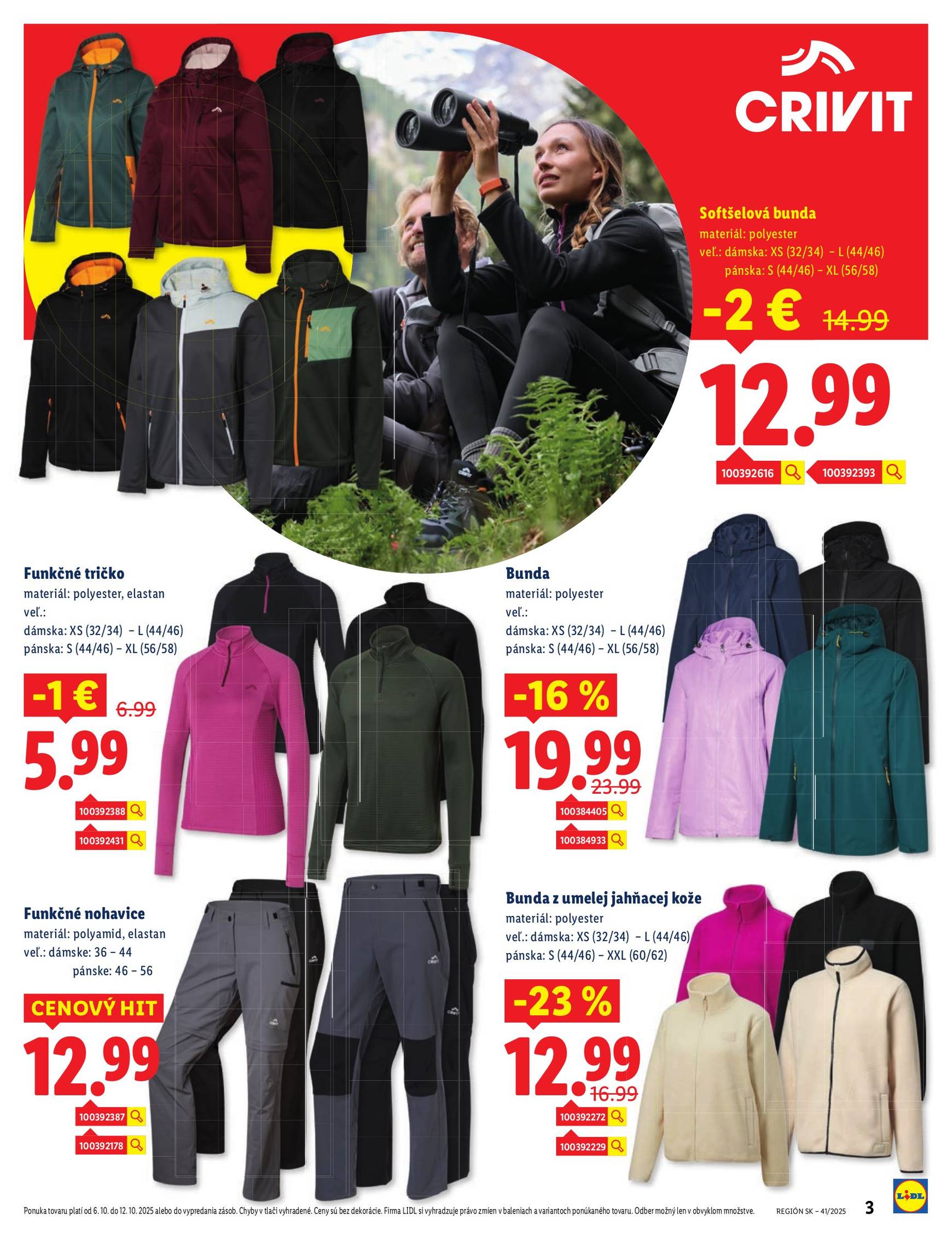 Page 3 of Aktuálny lidl leták platný od pondelka 06.10 do 12.10