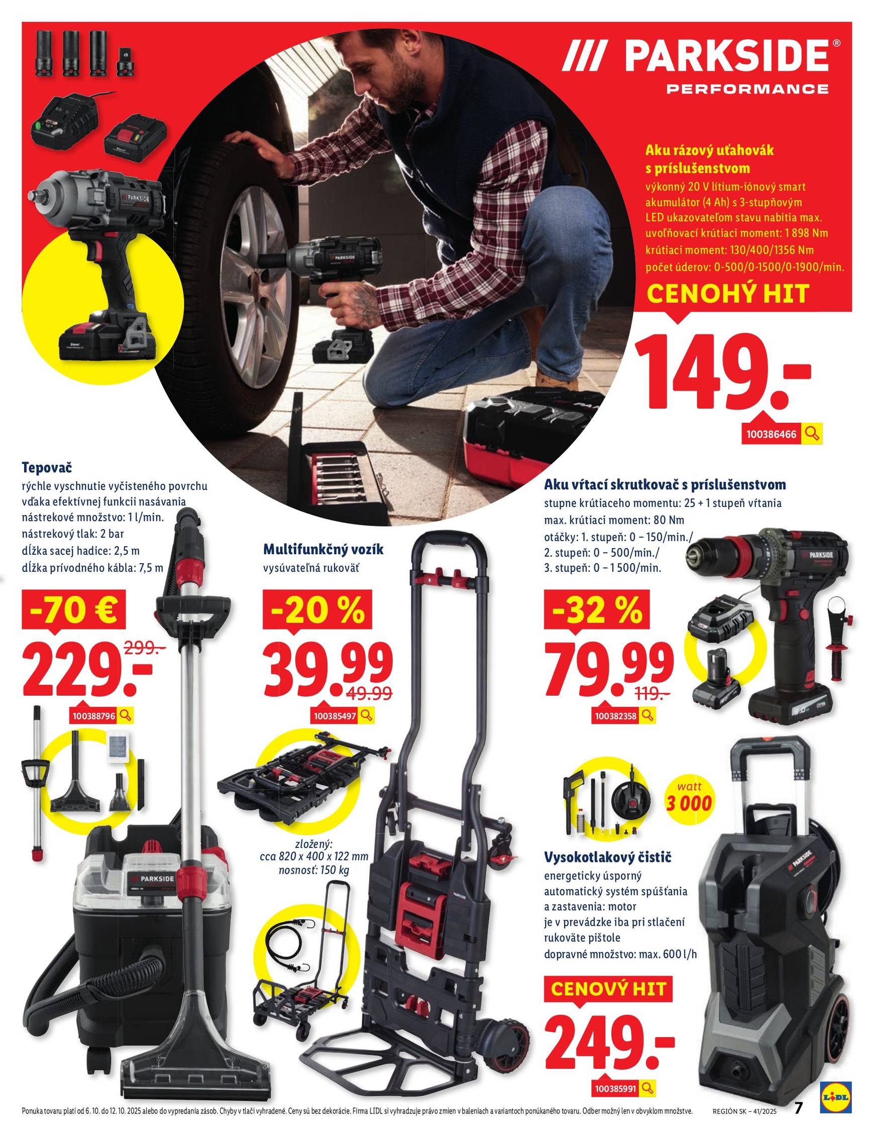 Page 7 of Aktuálny lidl leták platný od pondelka 06.10 do 12.10