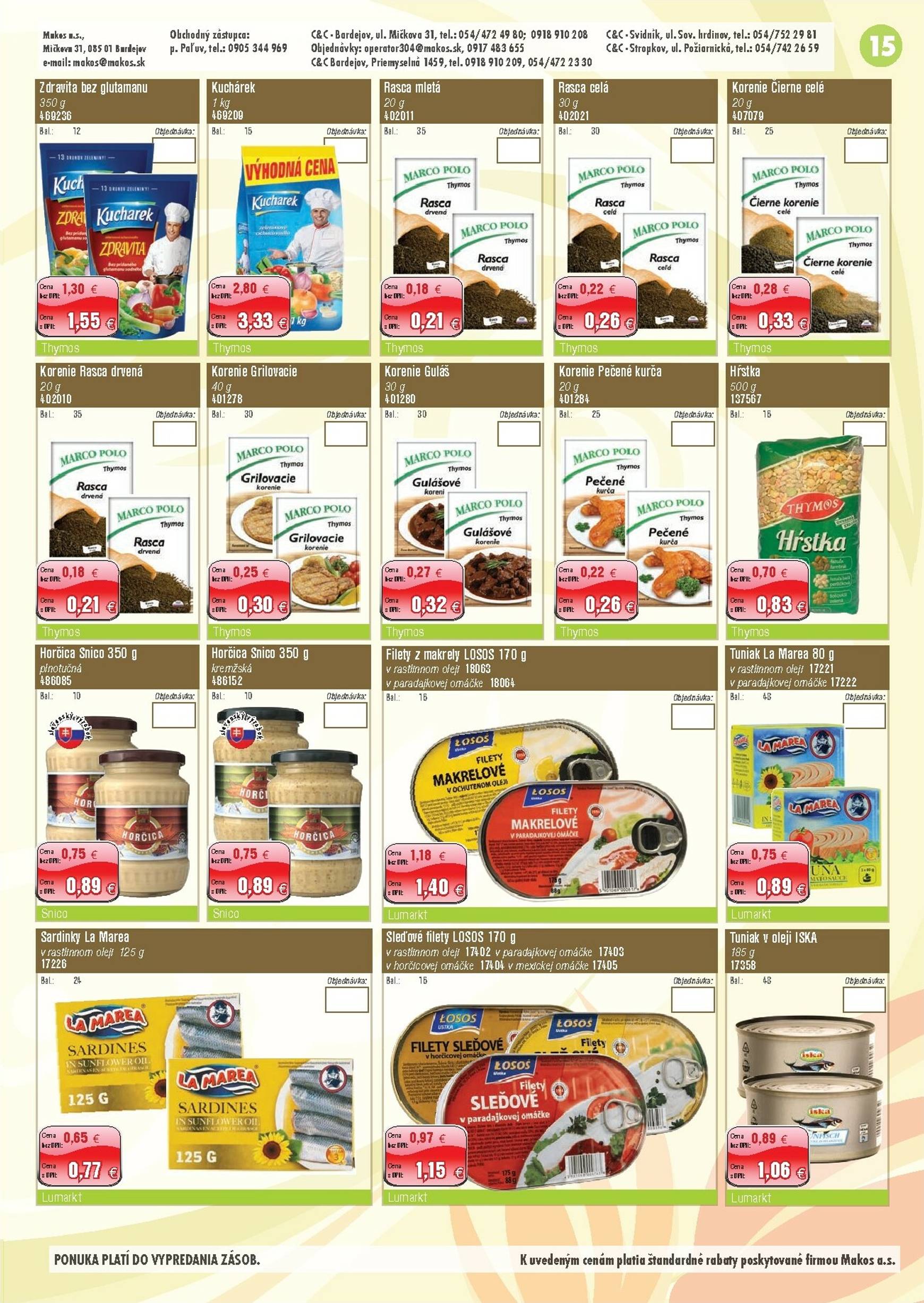 Page 15 of Aktuálny makos leták platný od pondelka 29.09 do 02.11